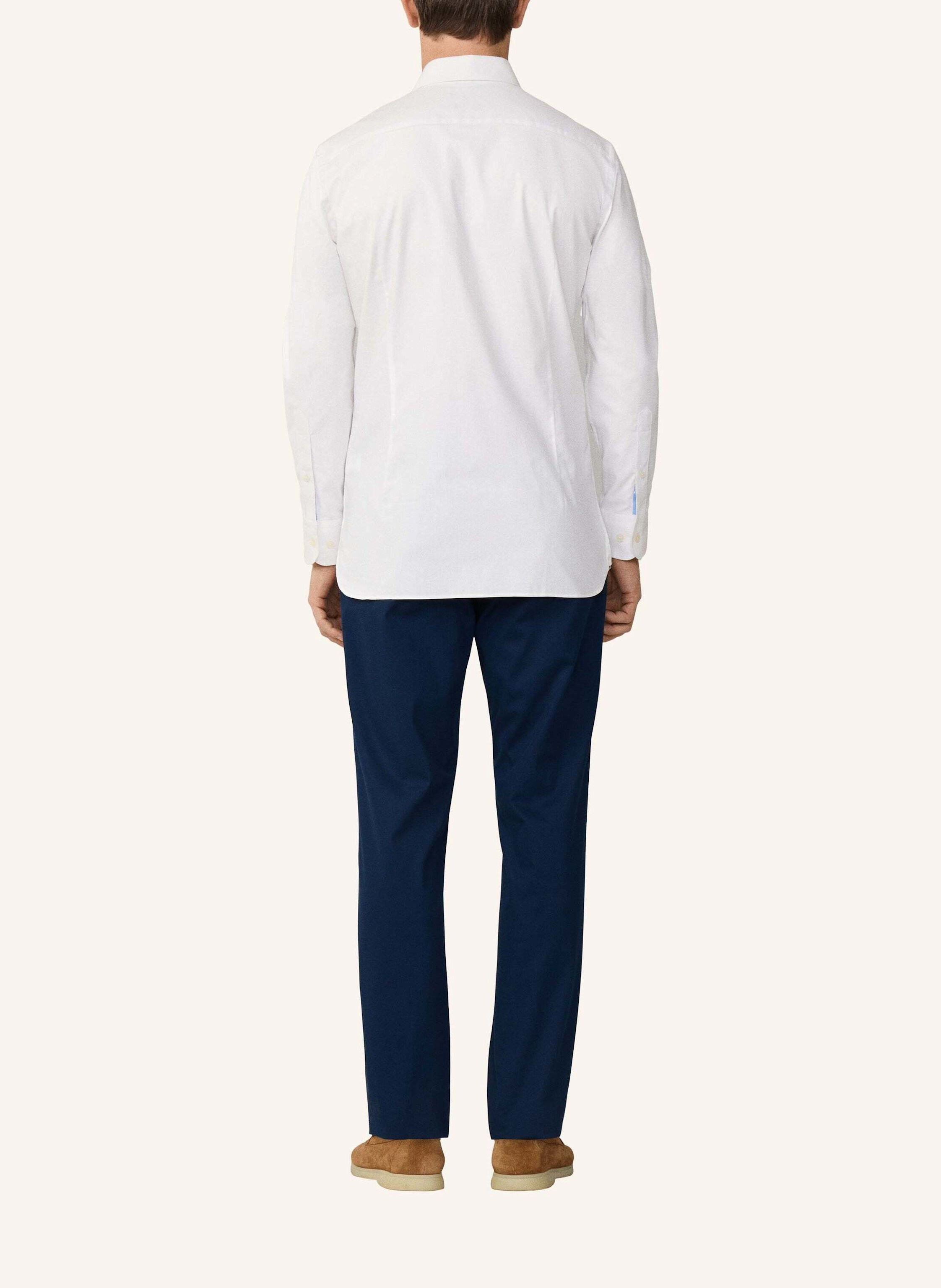 Thumbnail - Hackett London Freizeithemd Ess Texture weiss