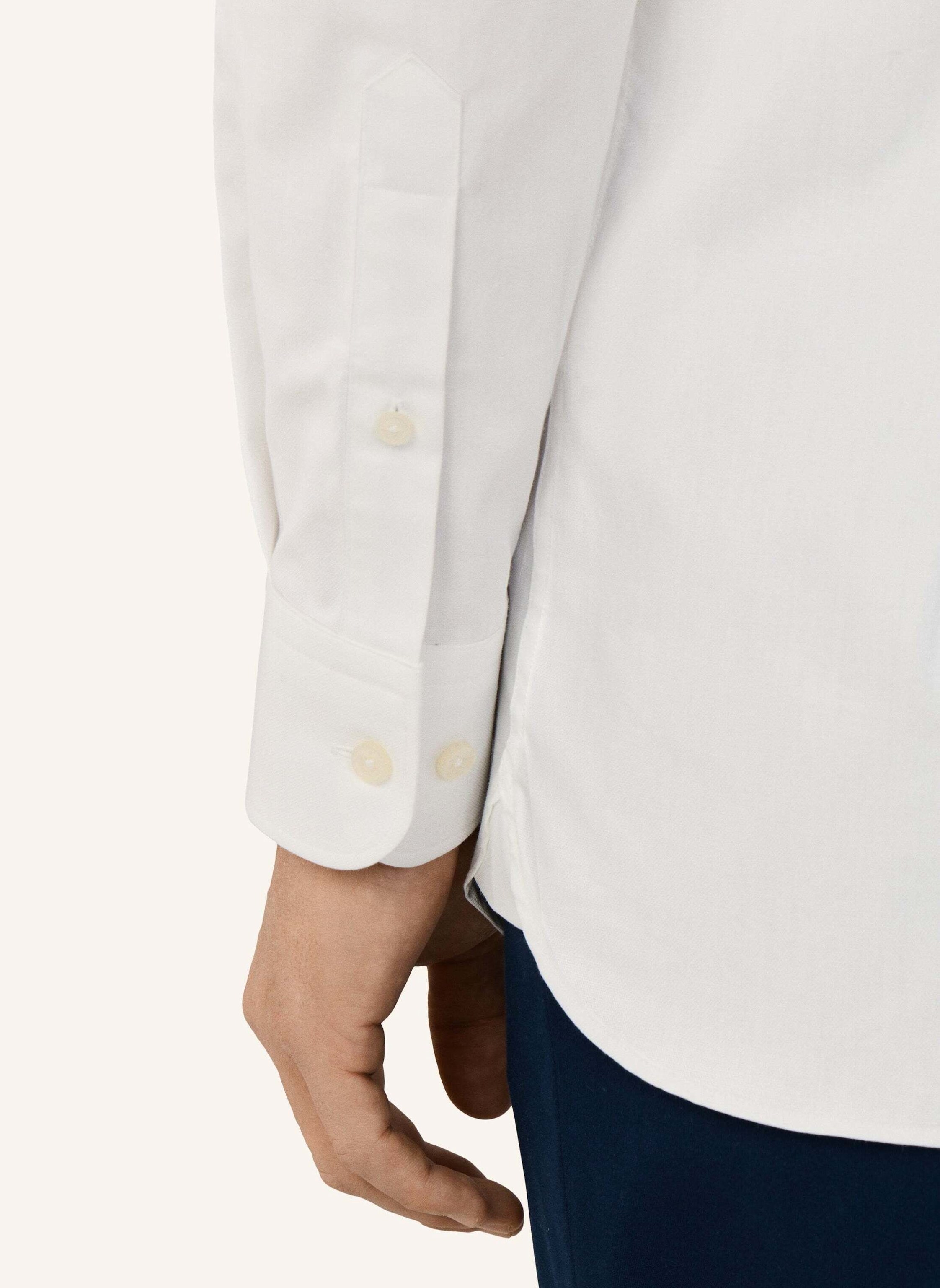 Thumbnail - Hackett London Freizeithemd Ess Texture weiss