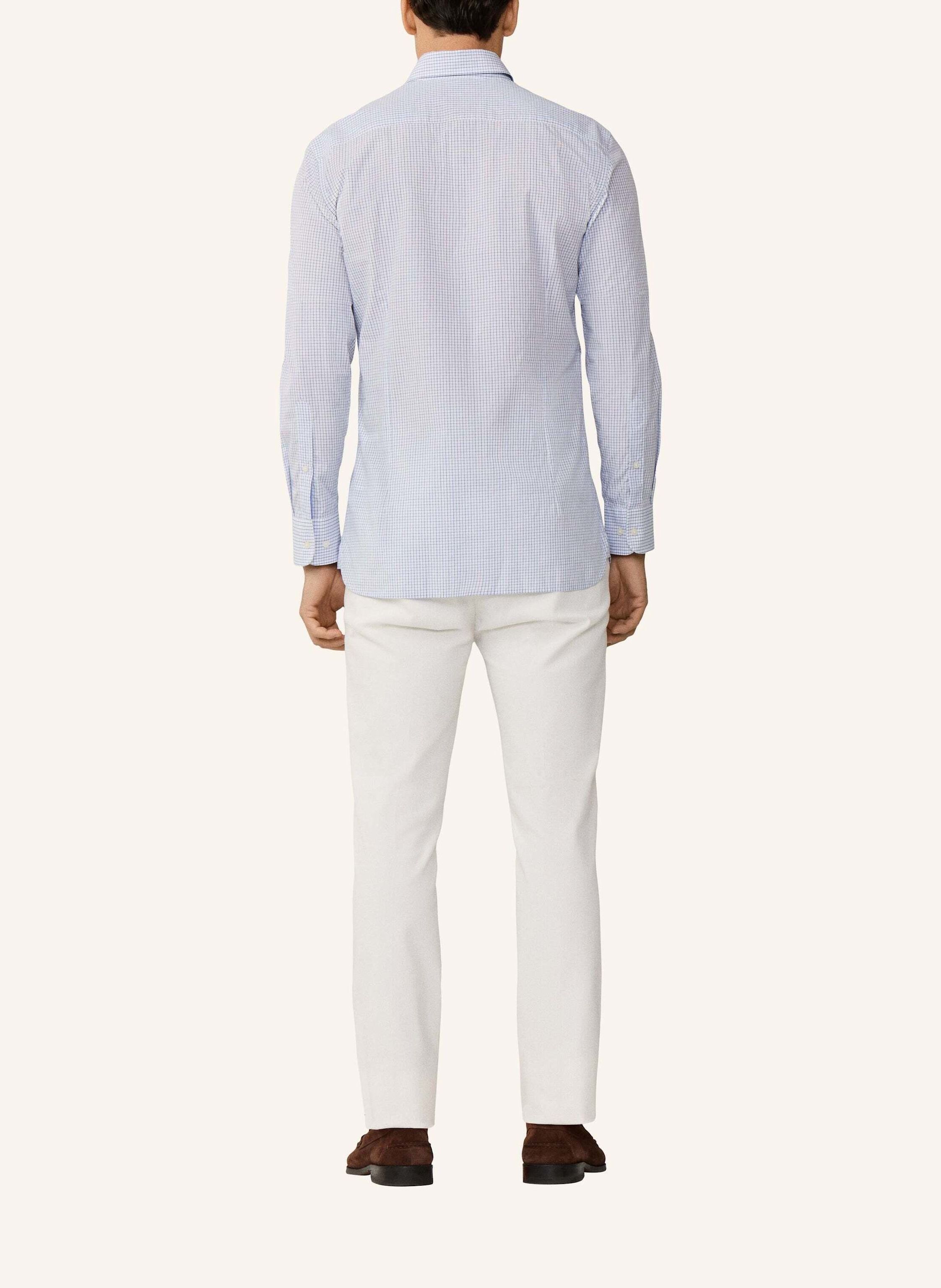 Thumbnail - Hackett London Freizeithemd City Tattersall blau