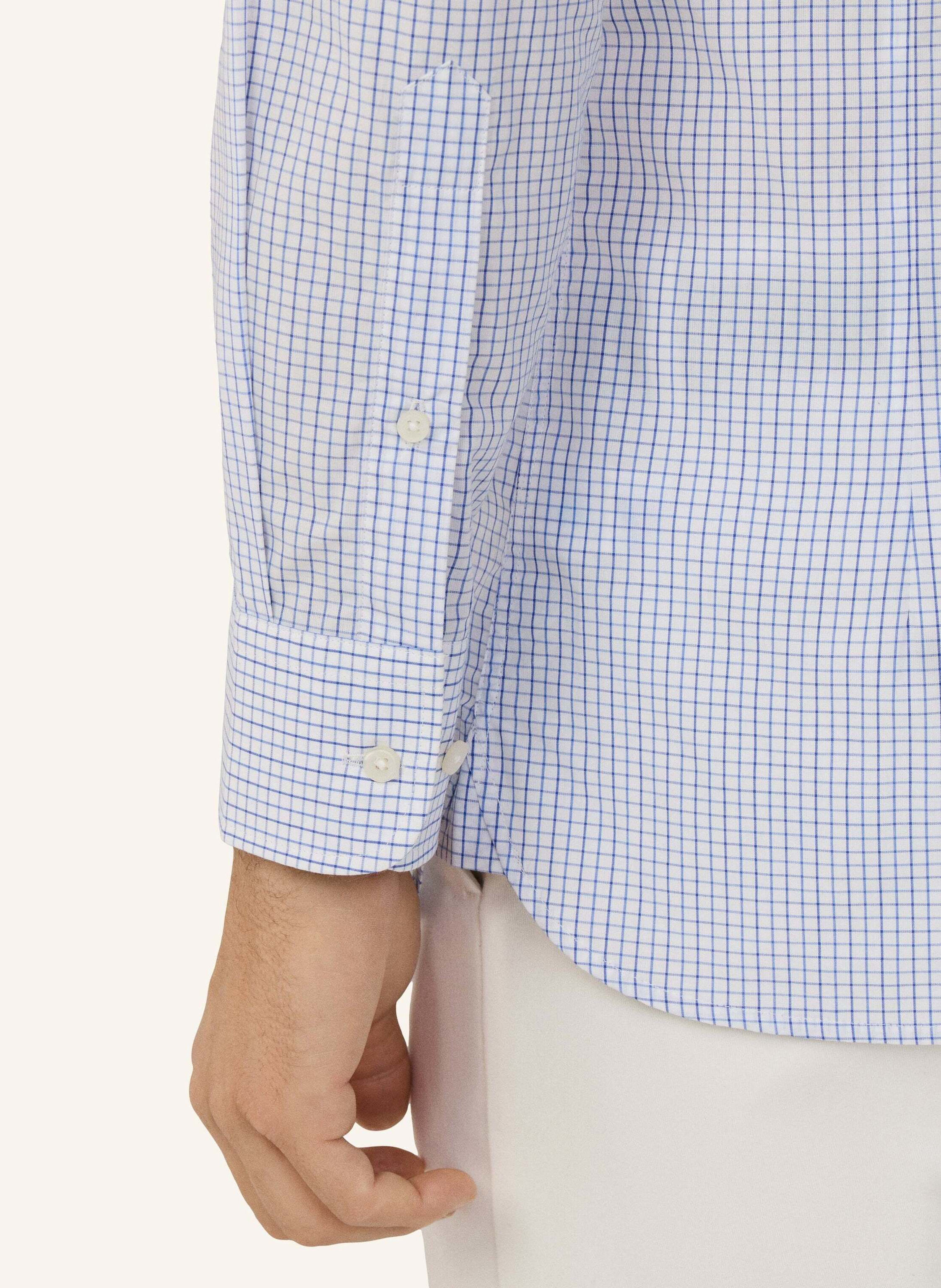 Thumbnail - Hackett London Freizeithemd City Tattersall blau