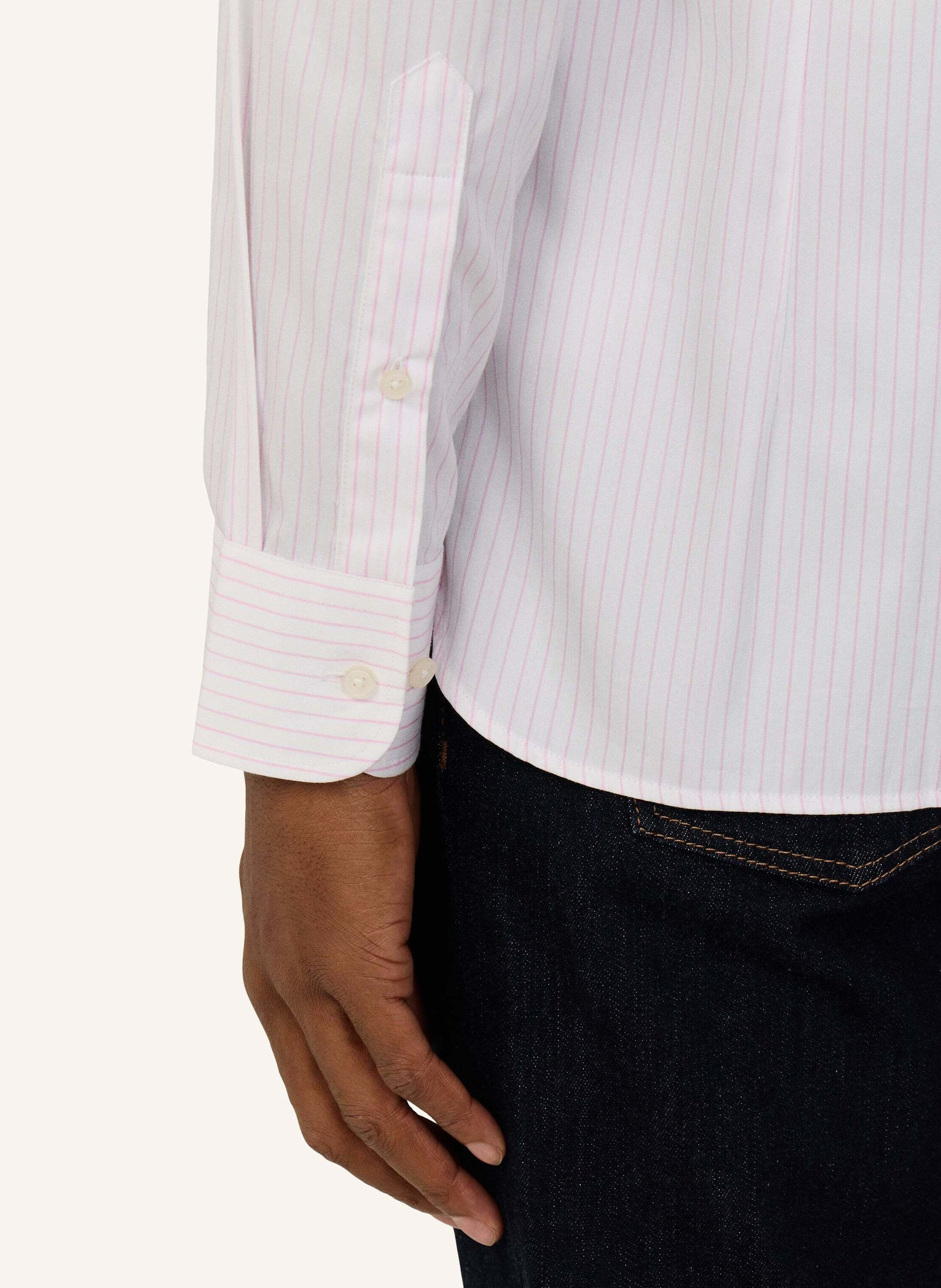 Thumbnail - Hackett London Freizeithemd City Wide Stripe pink