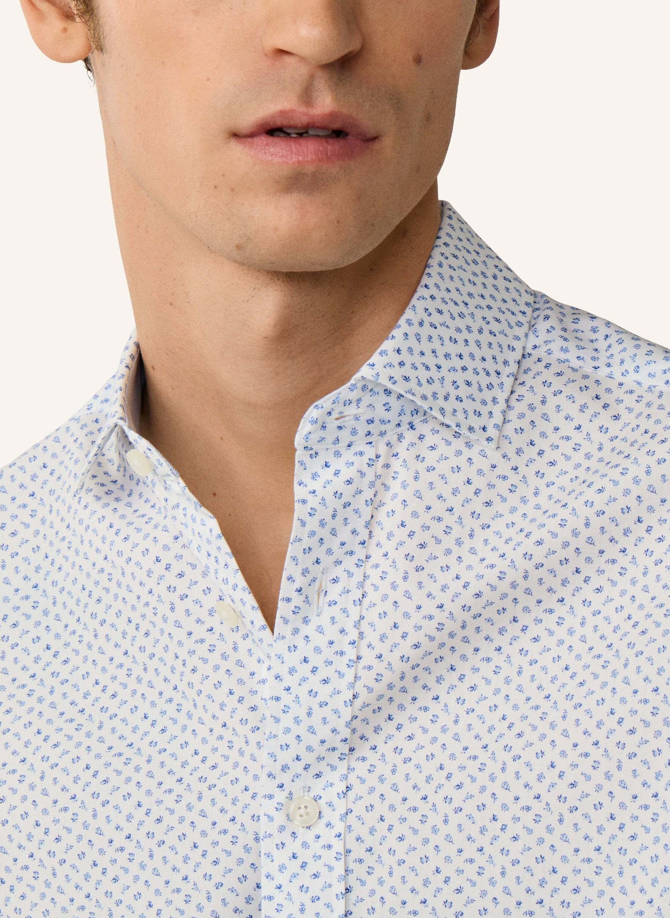 Thumbnail - Hackett London Freizeithemd Mini Floral Print blau