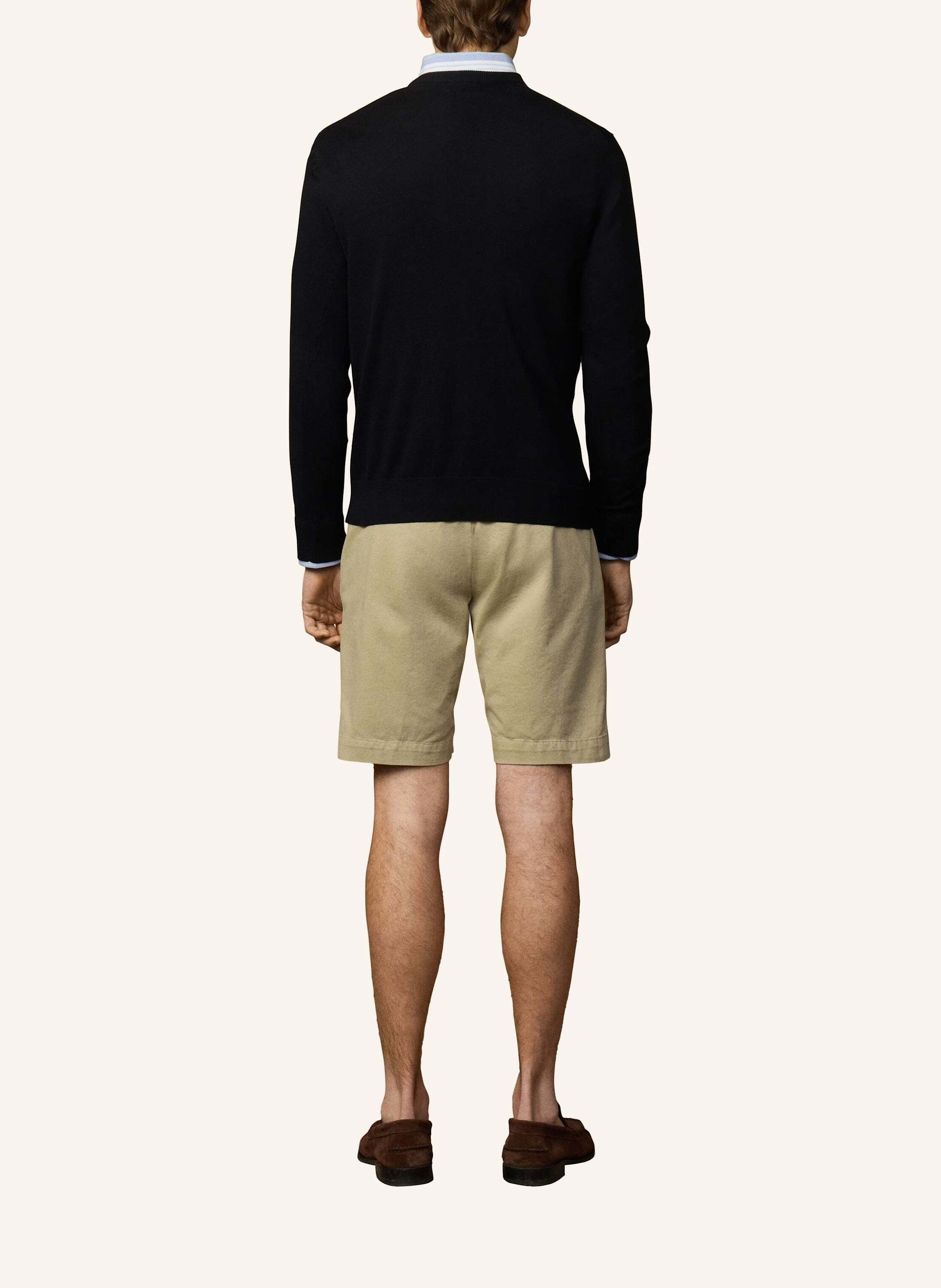Thumbnail - Hackett London Pullover Ess Cotton V Neck schwarz