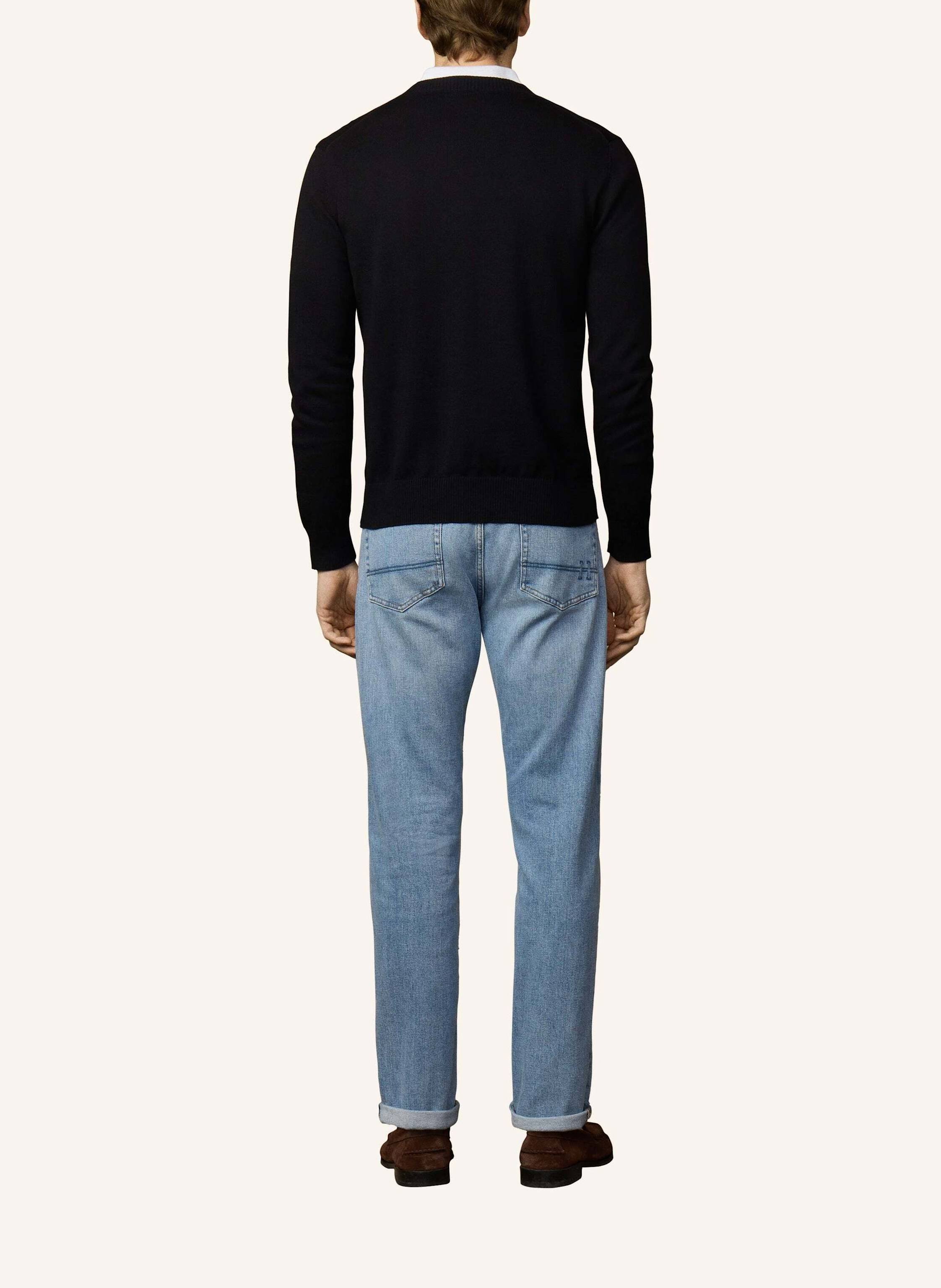 Thumbnail - Hackett London Pullover Ess Cotton Crew schwarz