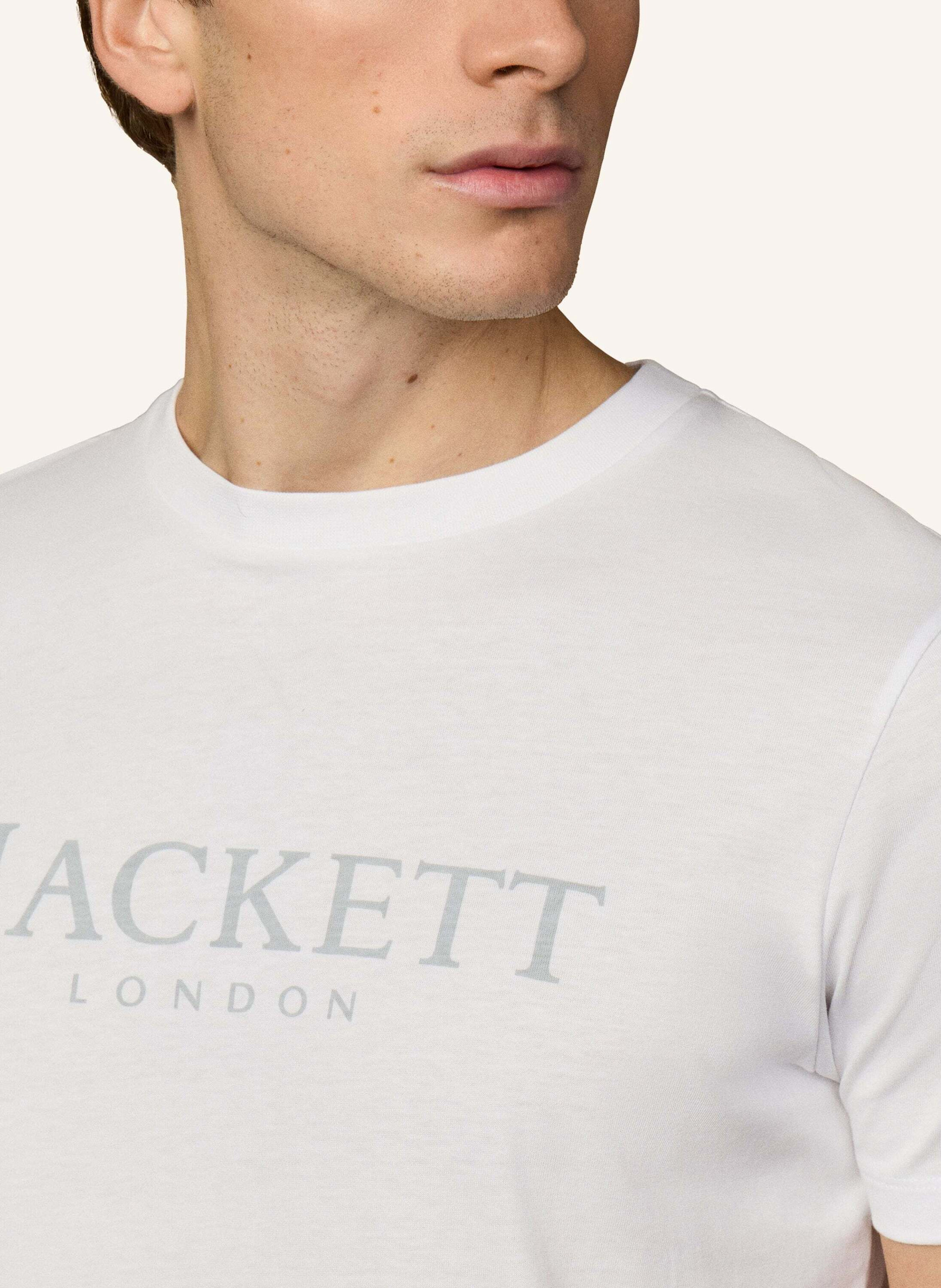 Thumbnail - Hackett London T-Shirt Heritage Ess Tee weiss