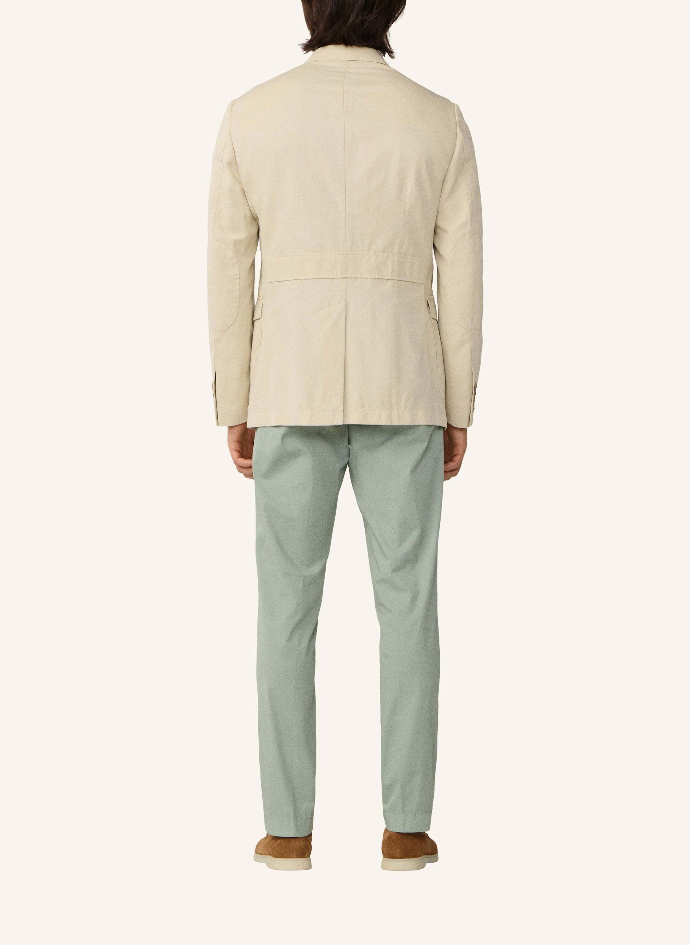 Thumbnail - Hackett London Blazer Gmd Cotton Linen beige