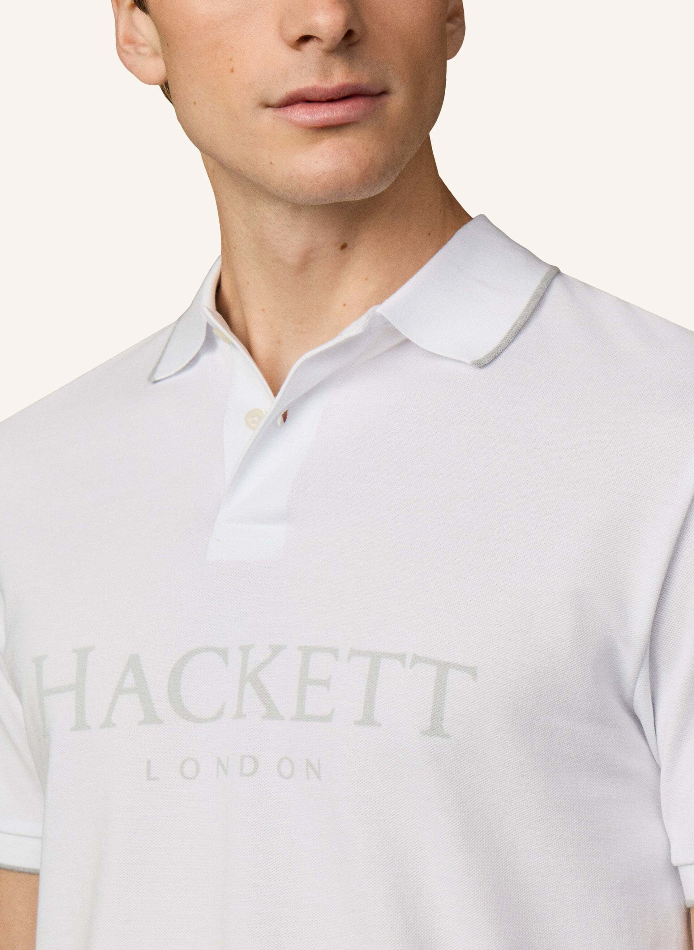 Thumbnail - Hackett London Poloshirt Heritage Ess Hackett weiss