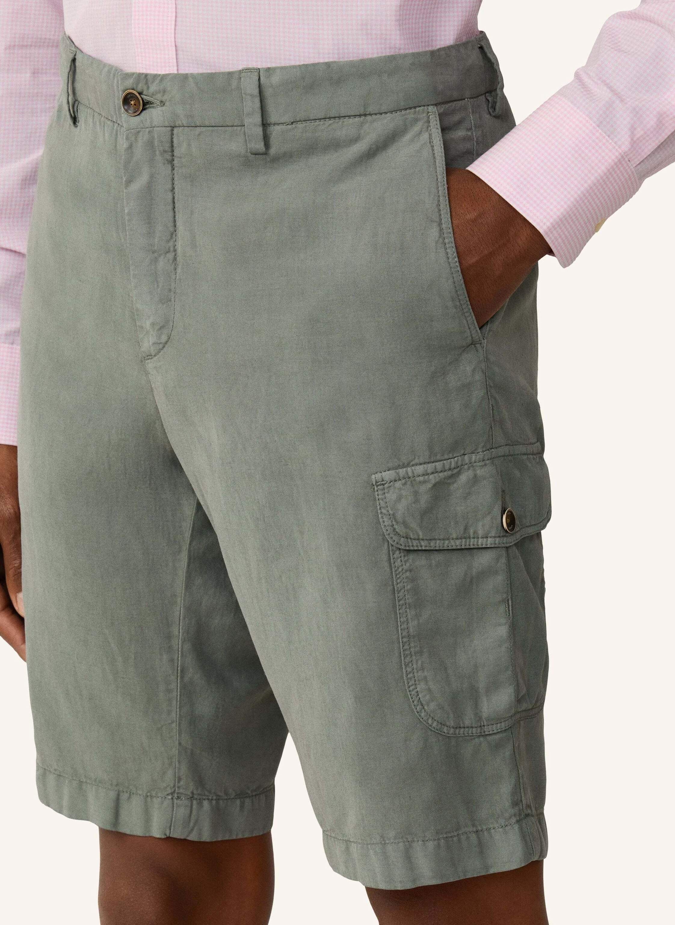 Thumbnail - Hackett London Shorts Gmd Cargo Shorts gruen