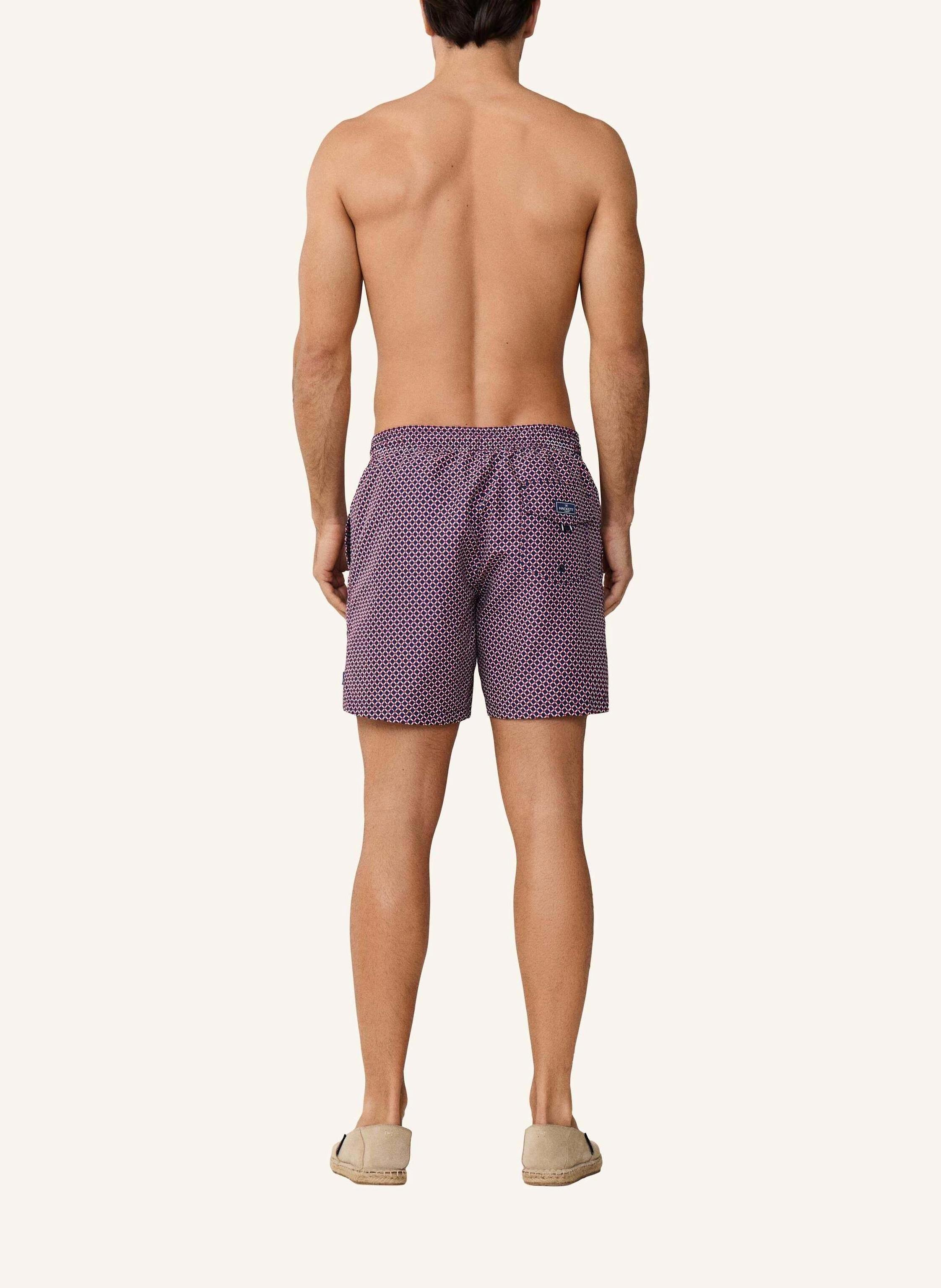 Thumbnail - Hackett London Badeshorts Breeze rot