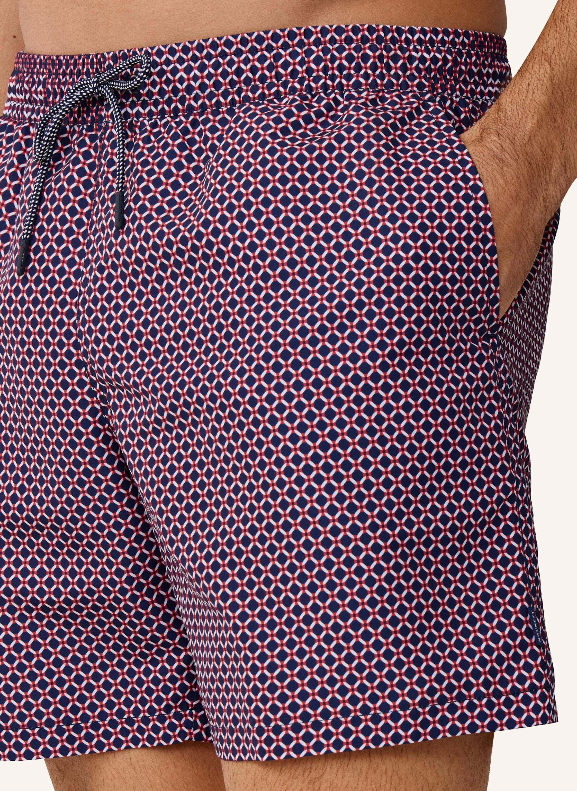 Thumbnail - Hackett London Badeshorts Breeze rot