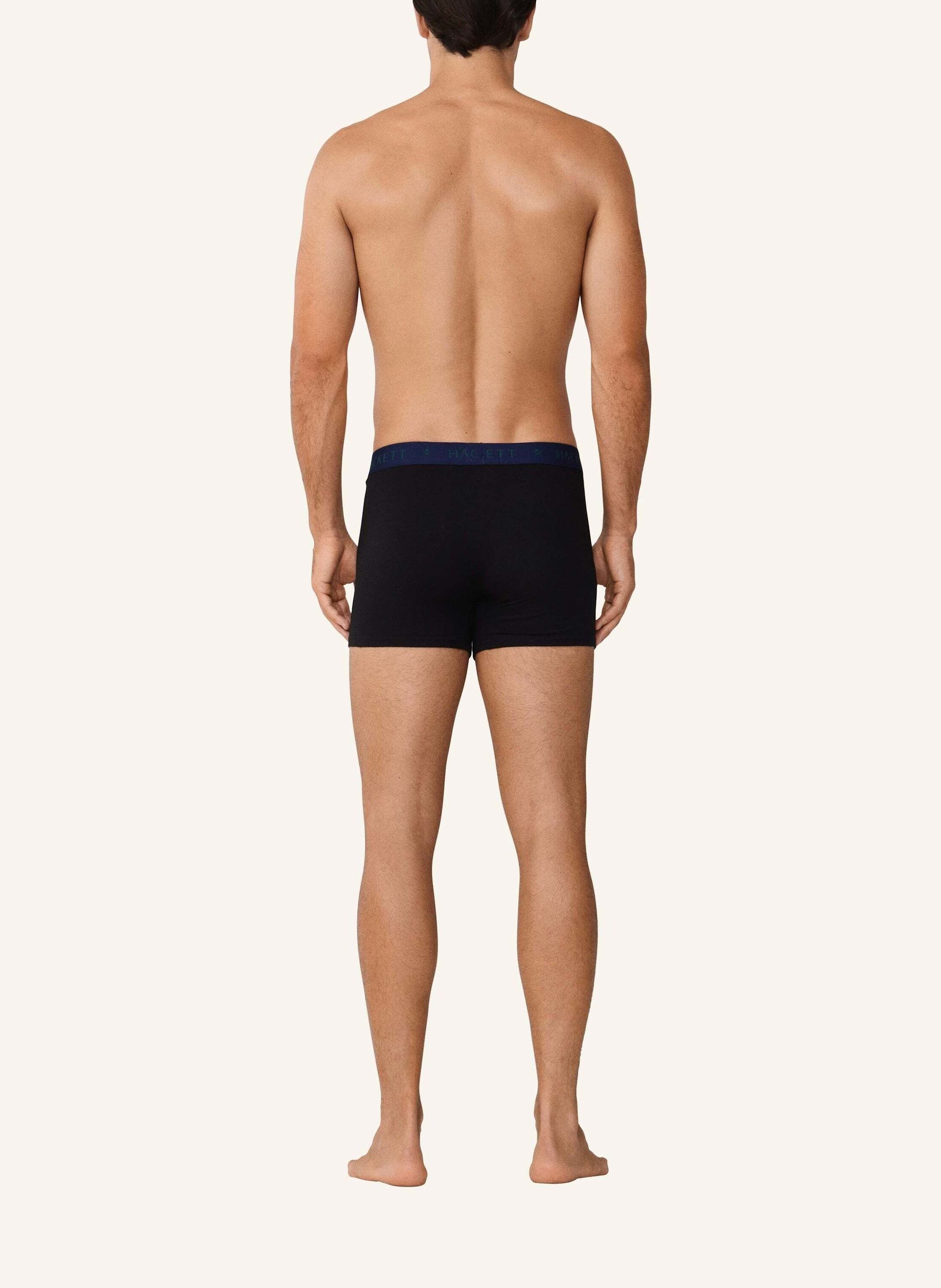 Thumbnail - Hackett London Boxershort Solid Tk 3p schwarz