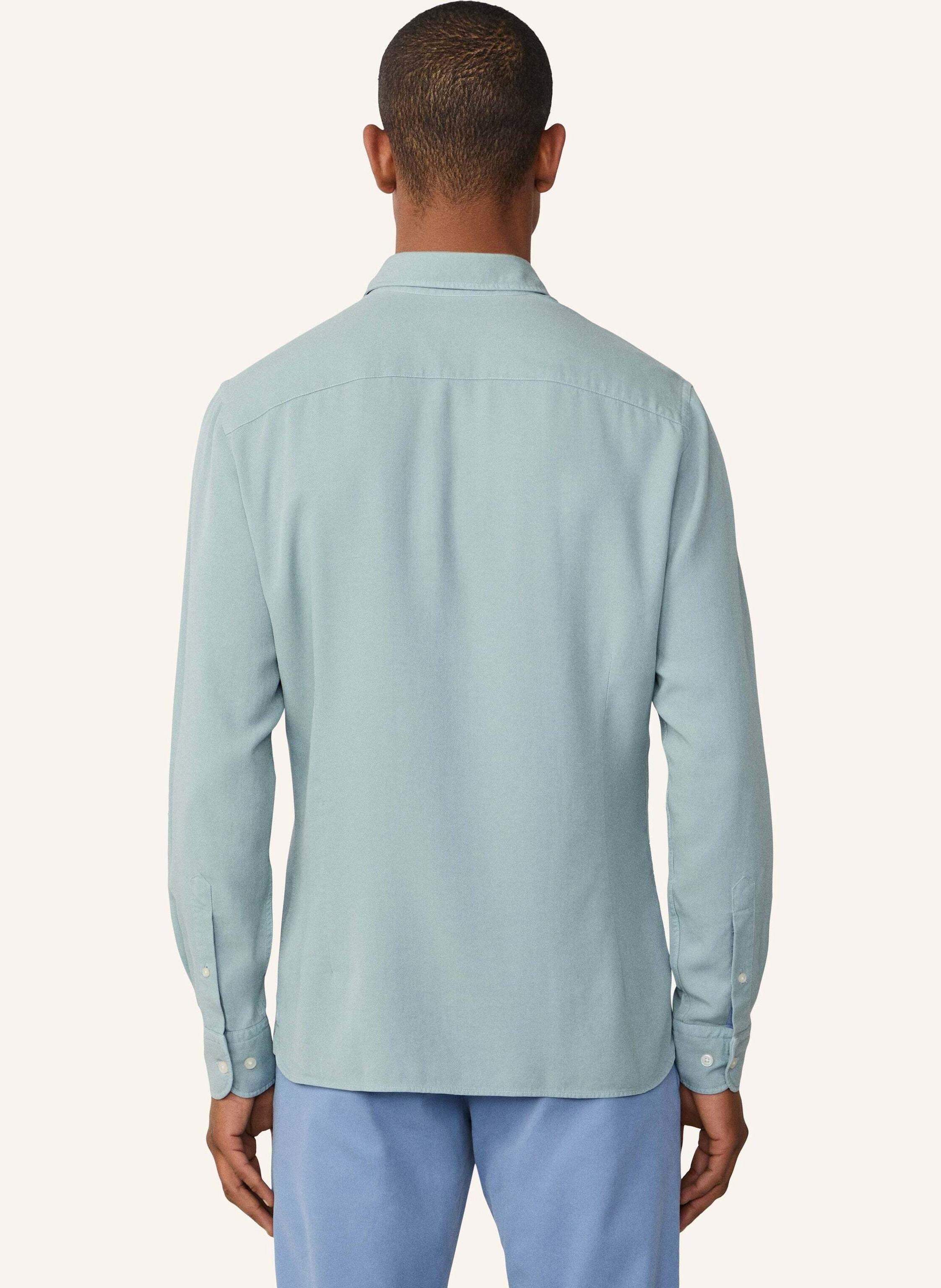 Thumbnail - Hackett London Freizeithemd Gmd Texture blau