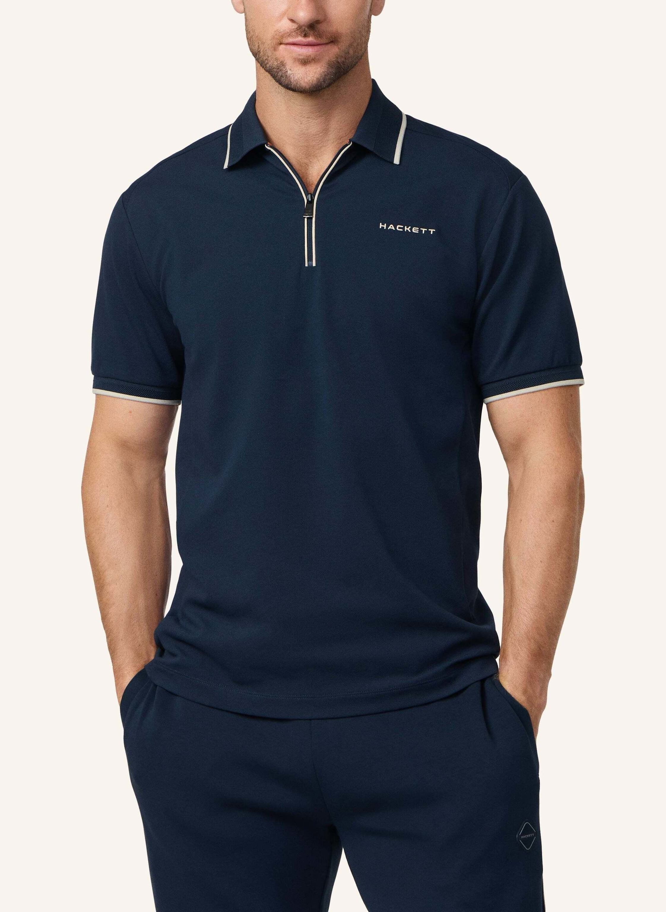 Thumbnail - Hackett London Poloshirt Hs City Hz Polo blau