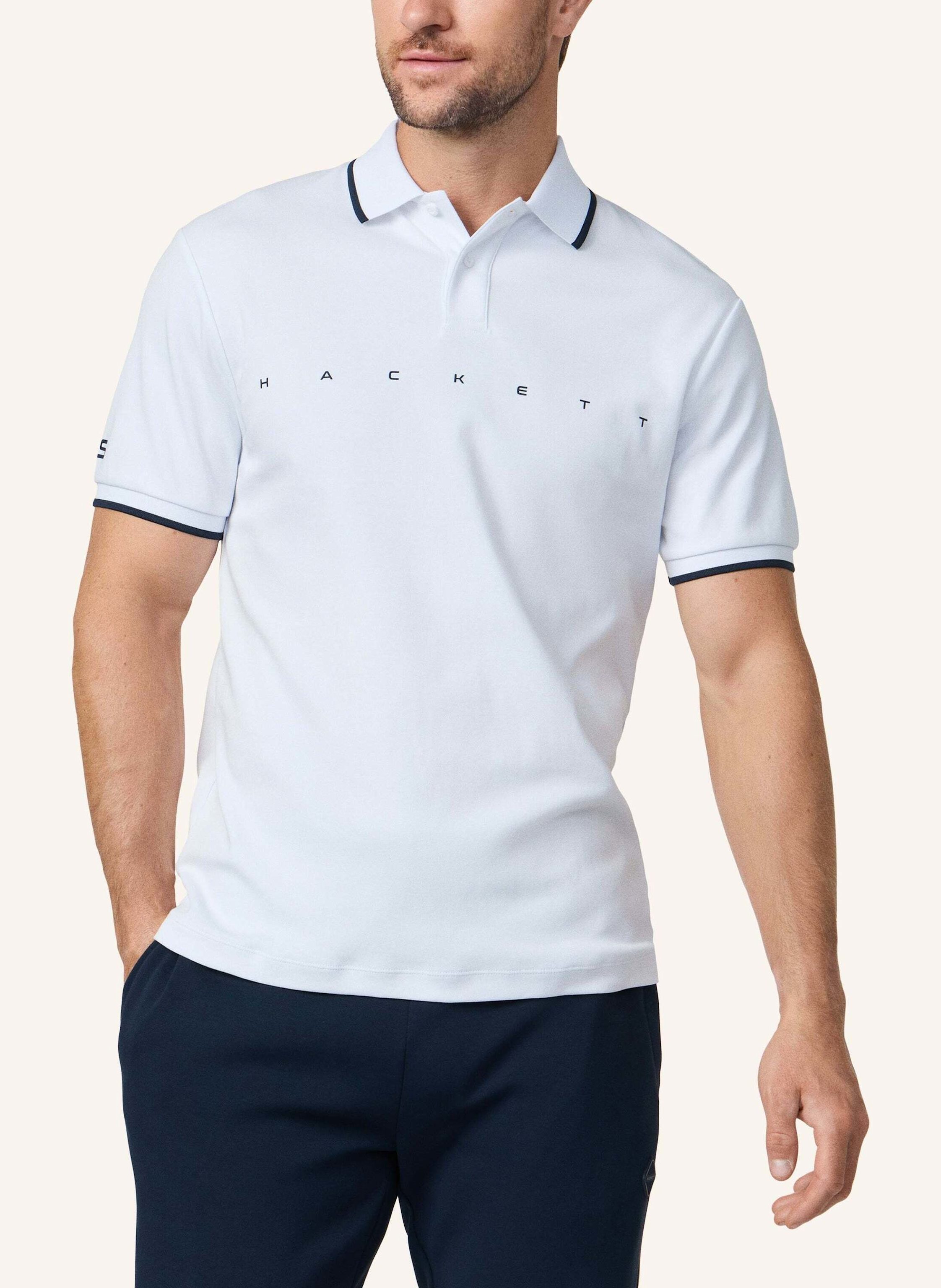 Thumbnail - Hackett London Poloshirt Hs Essential Polo weiss