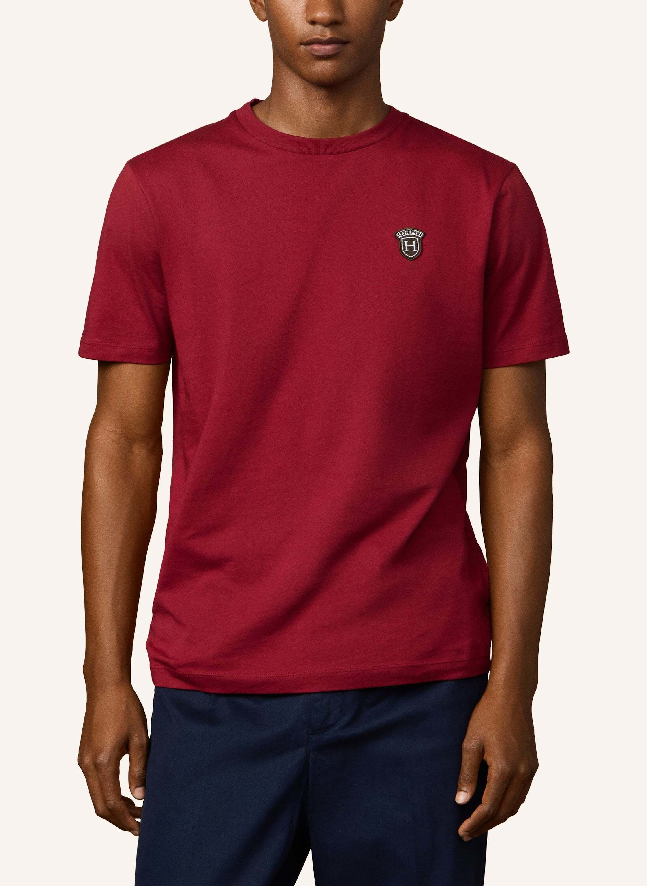 Thumbnail - Hackett London T-Shirt Heritage Badge Tee rot