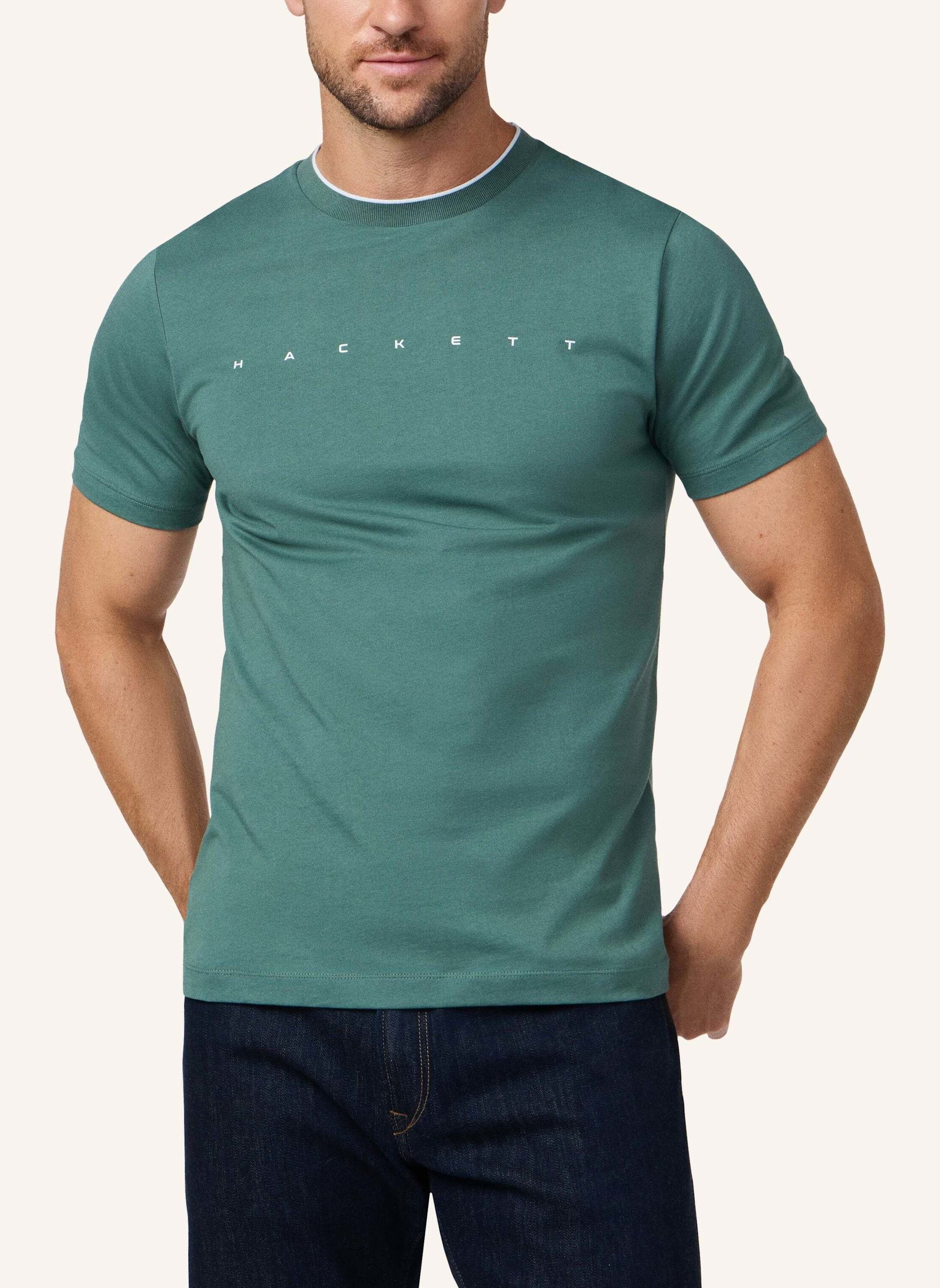 Thumbnail - Hackett London T-Shirt Hs Essential Tee gruen