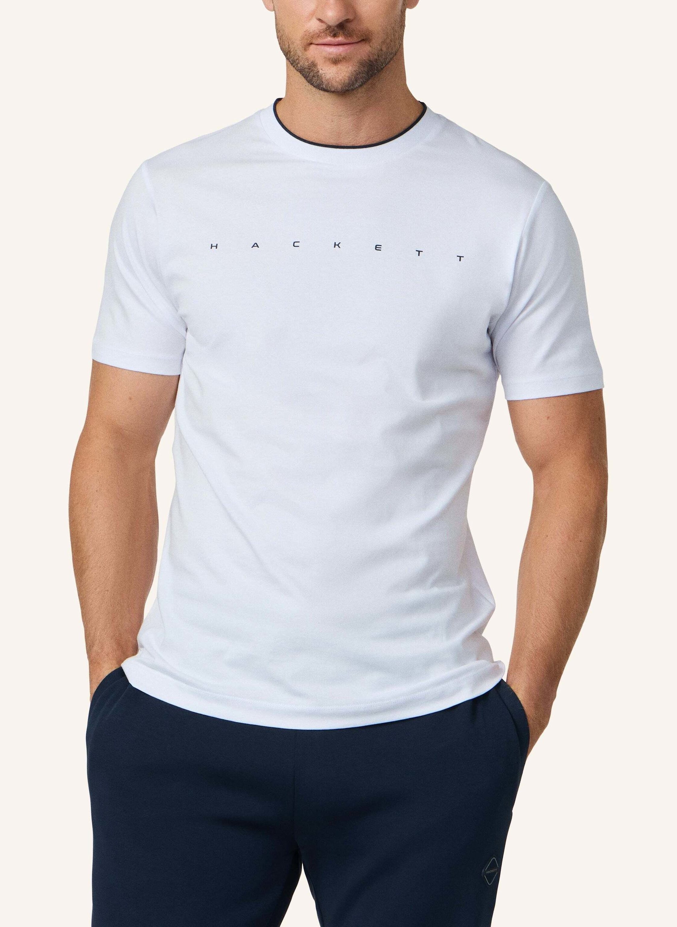 Thumbnail - Hackett London T-Shirt Hs Essential Tee weiss