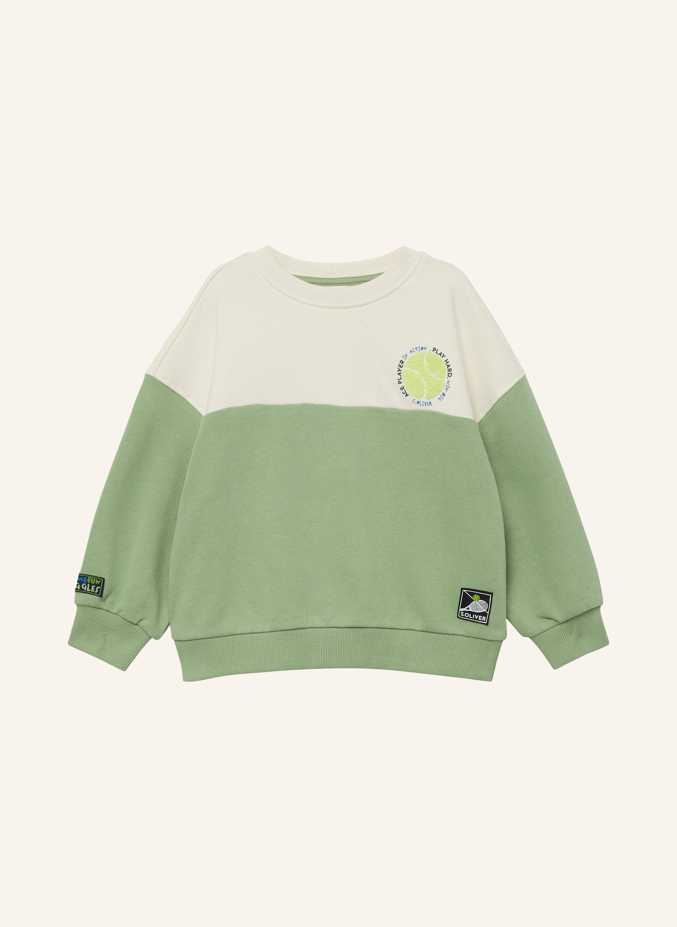 S.Oliver Sweatshirt gruen