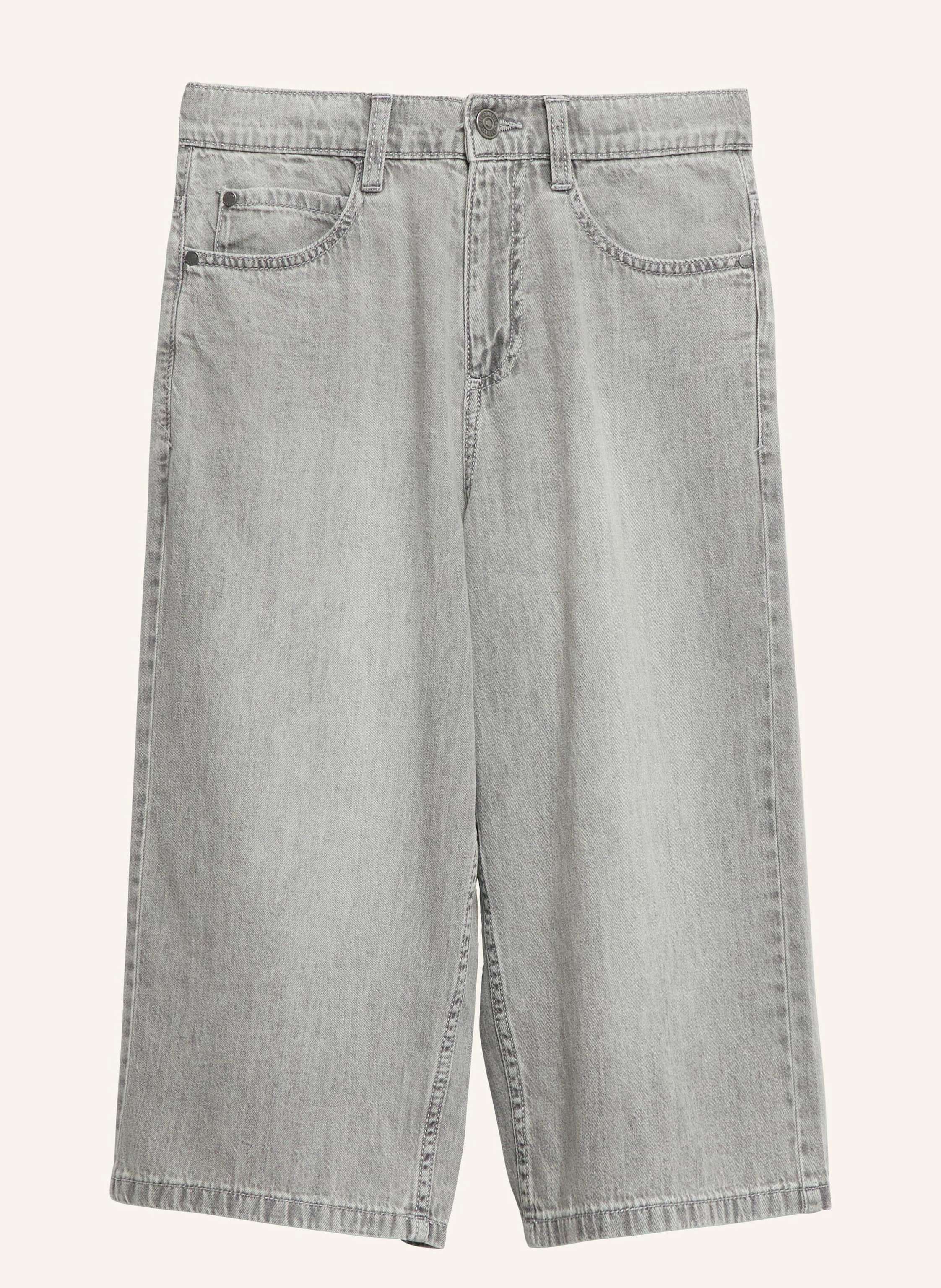 S.Oliver Jeans-Hose Baggy grau