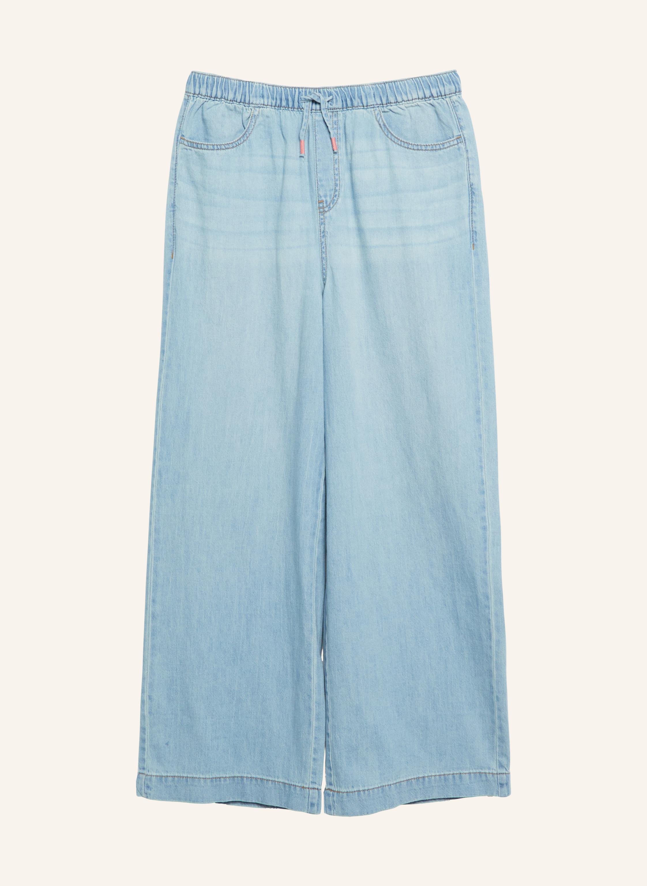 S.Oliver Jeans-Hose Wide Leg blau