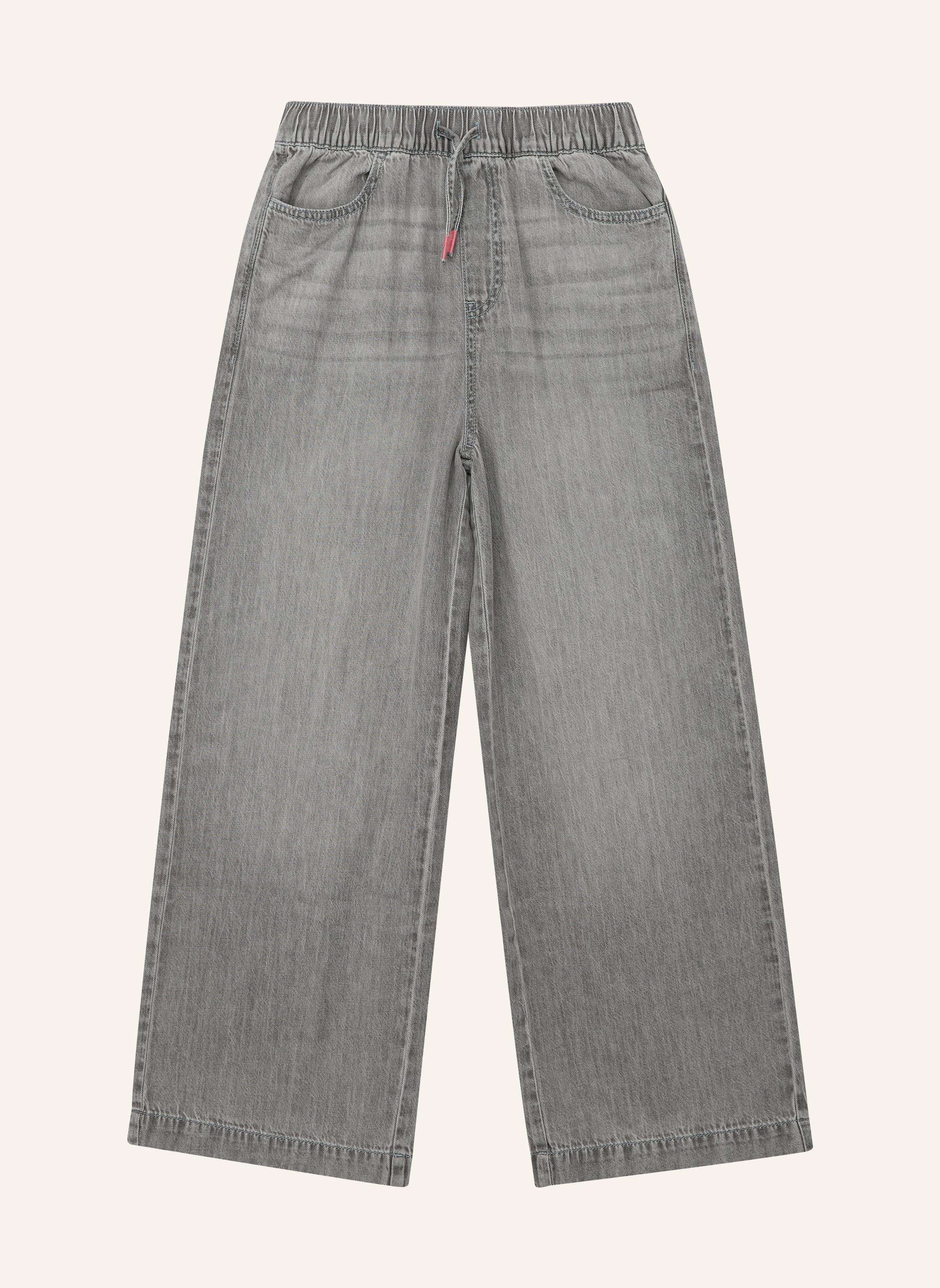S.Oliver Jeans-Hose Wide Leg grau