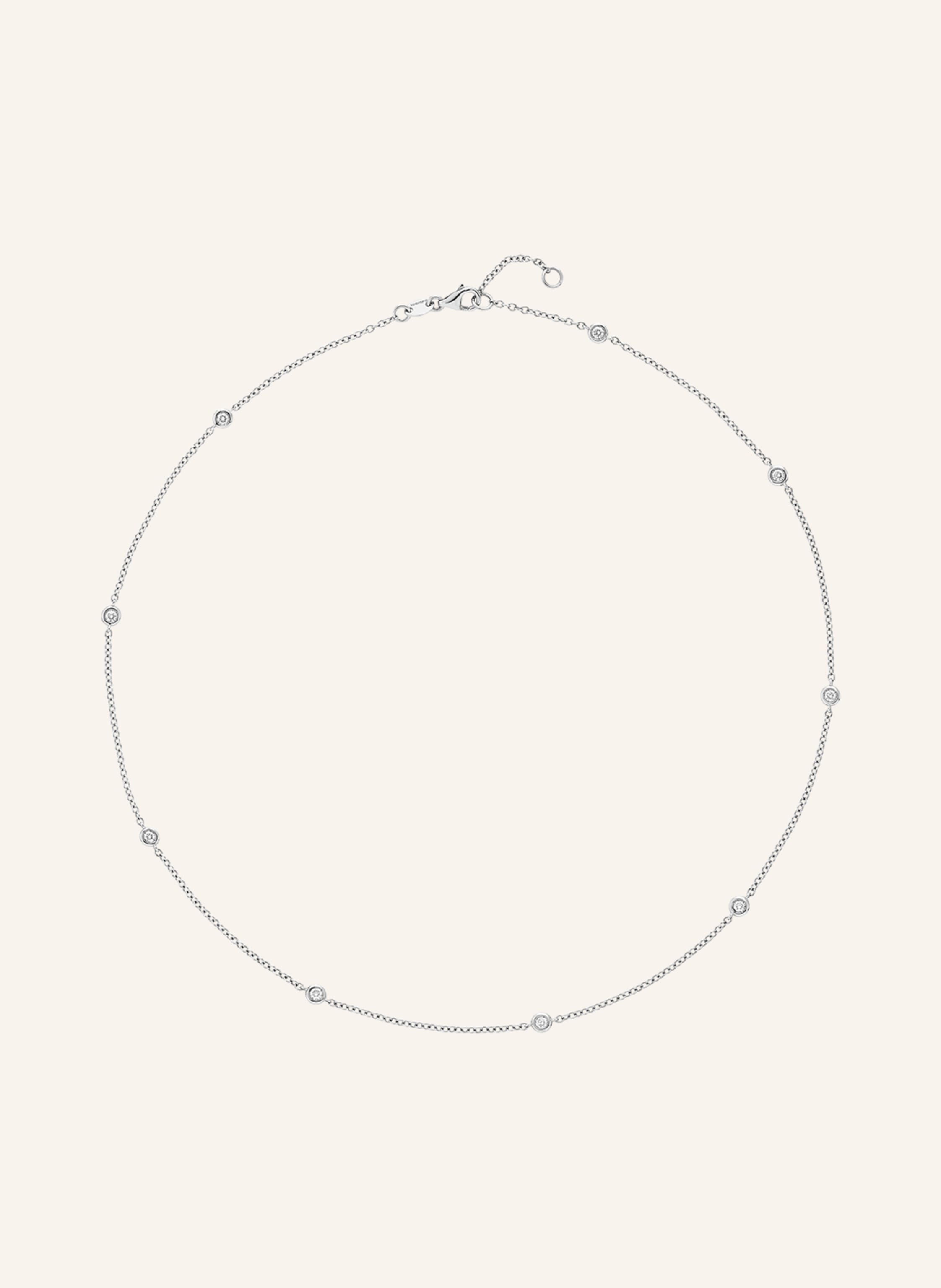 Wempe Wempe Fine Jewelry Collier Minimalism silber in WEISSGOLD