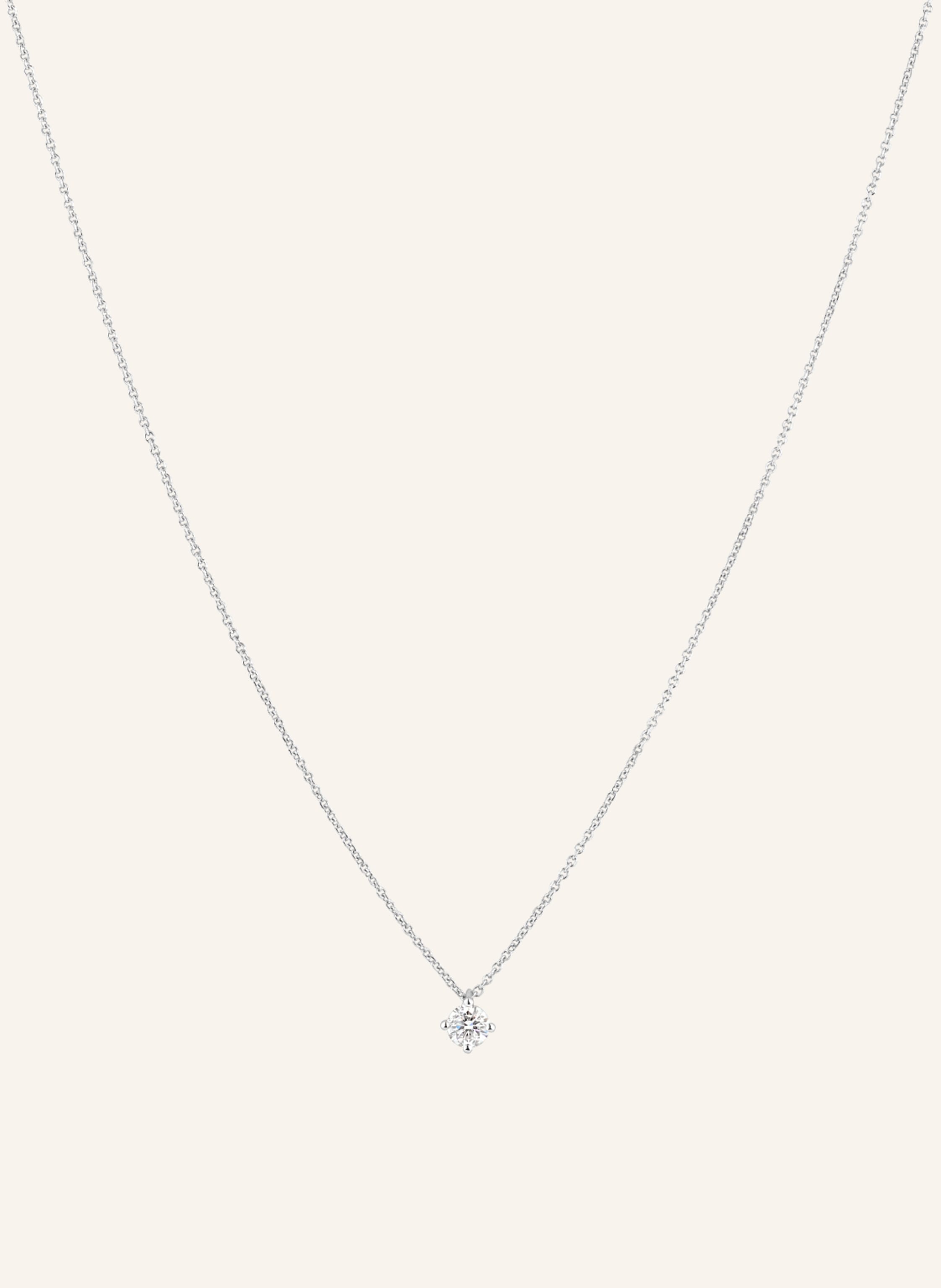 Wempe Wempe Fine Jewelry Anhänger One silber in WEISSGOLD