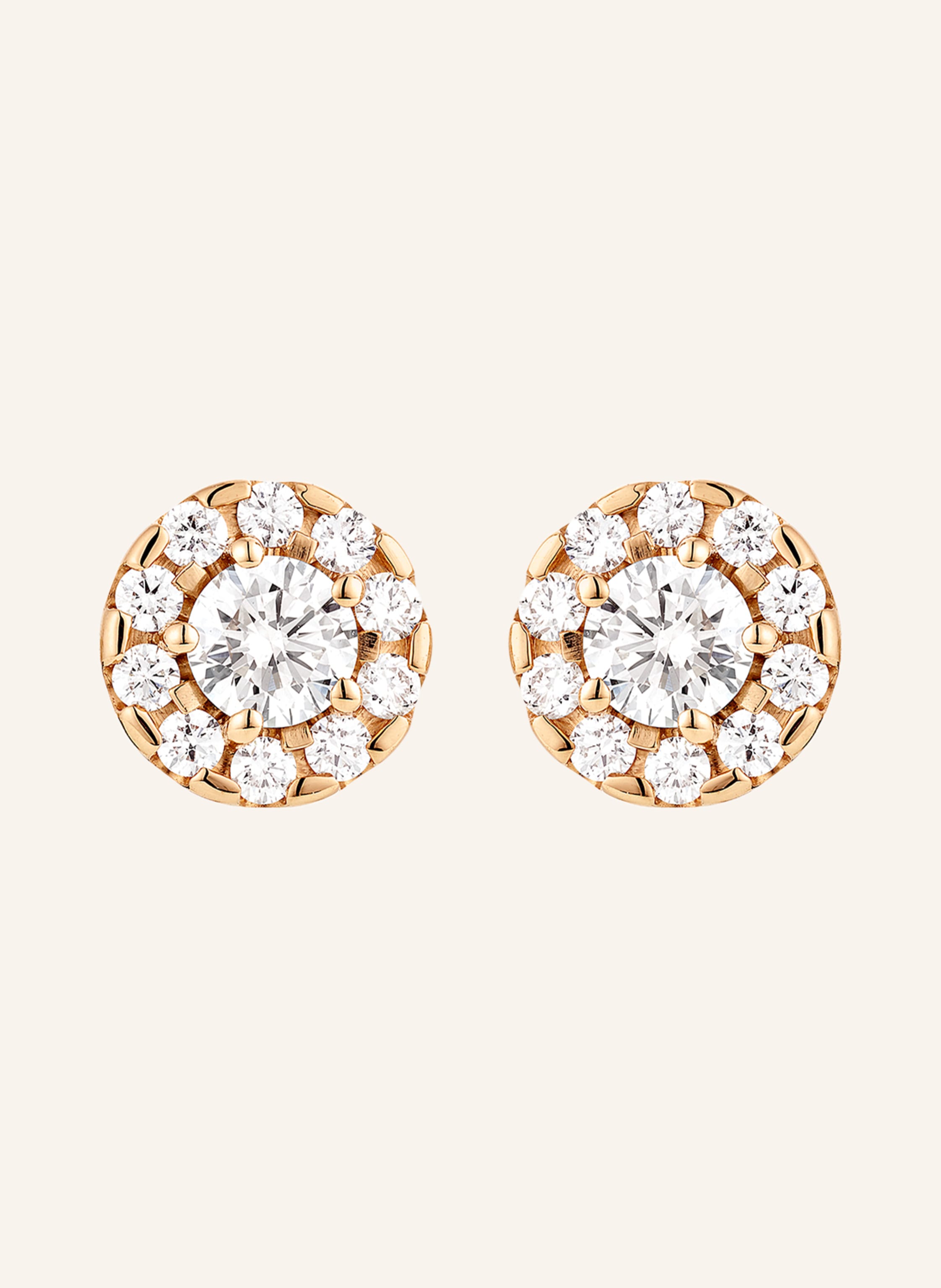 Wempe Wempe By Kim Ohrringe Krone Xs rosegold in ROSÉGOLD