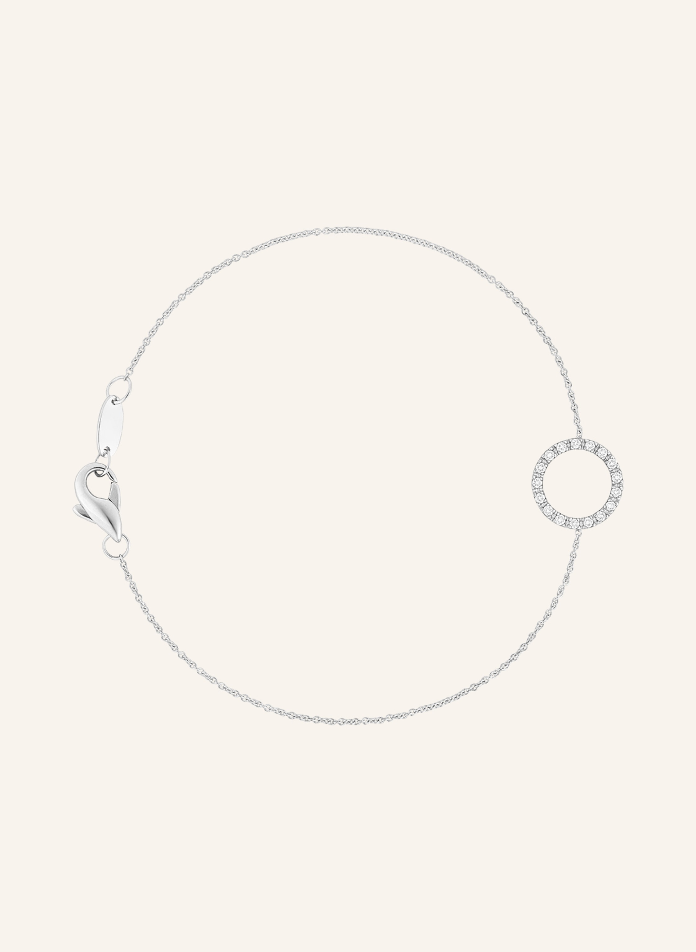 Wempe Wempe Fine Jewelry Armband Minimalism silber in WEISSGOLD
