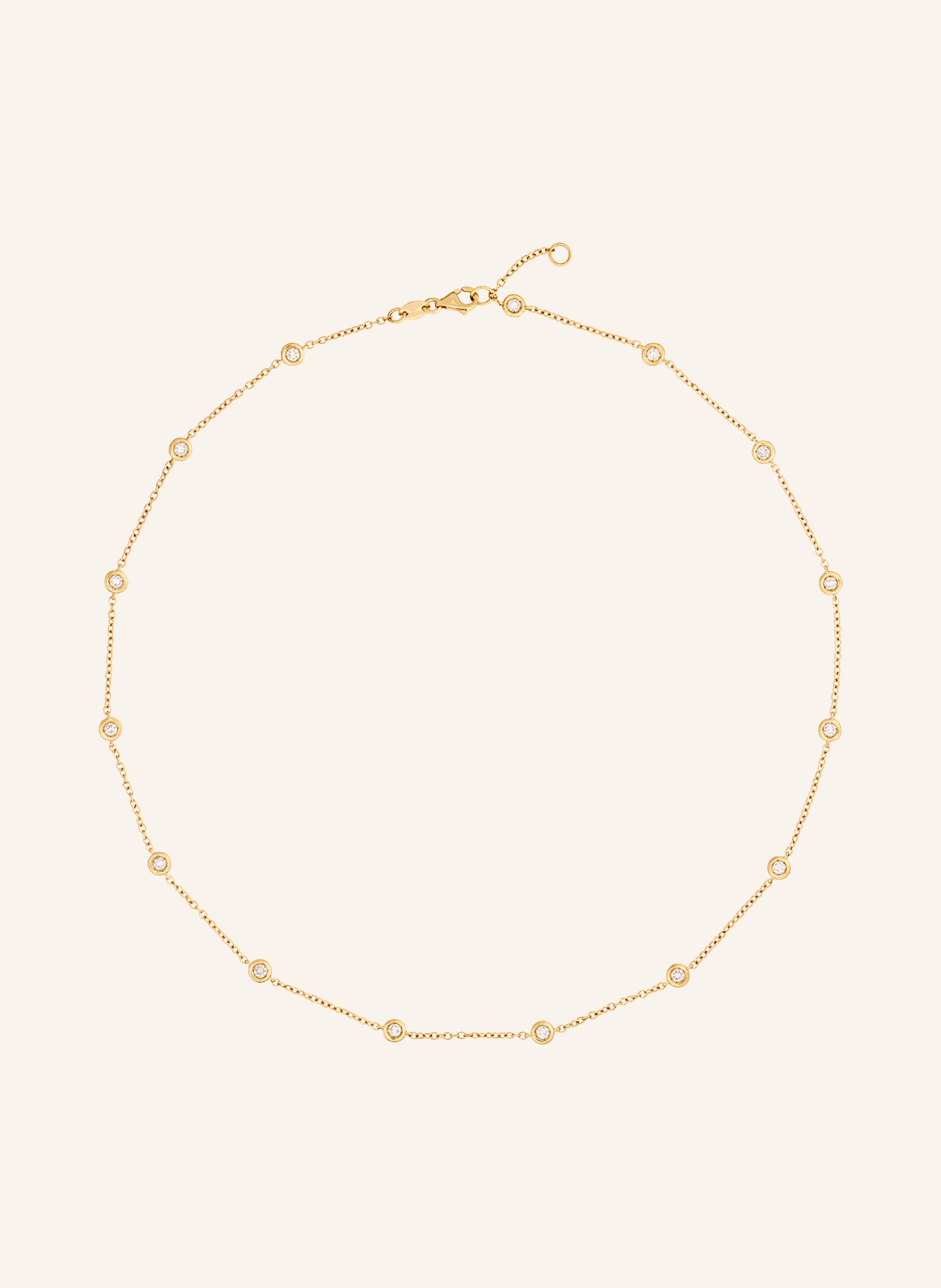 Wempe Wempe Fine Jewelry Collier Minimalism gold in GOLD