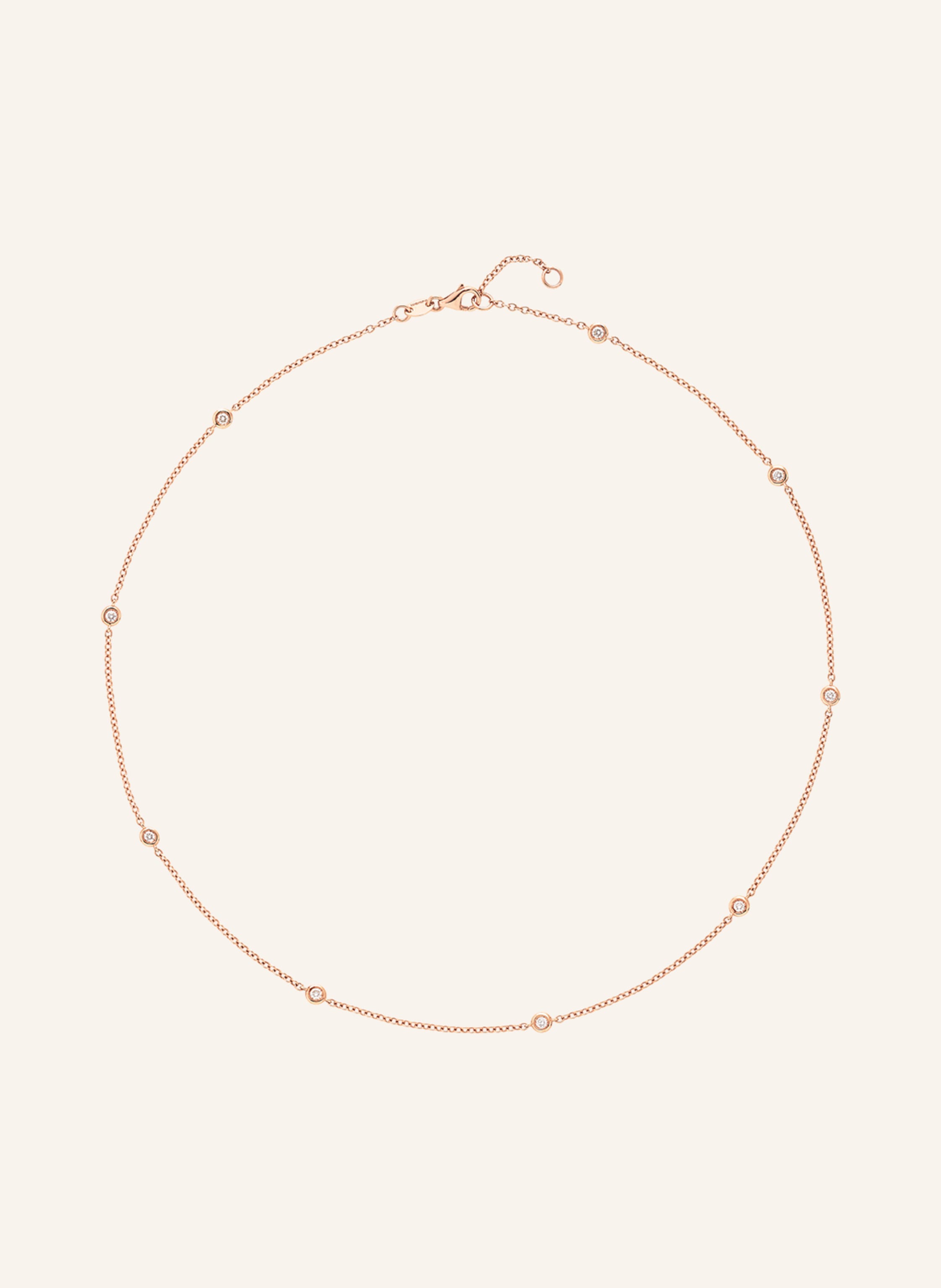 Wempe Wempe Fine Jewelry Collier Minimalism rosegold in ROSÉGOLD