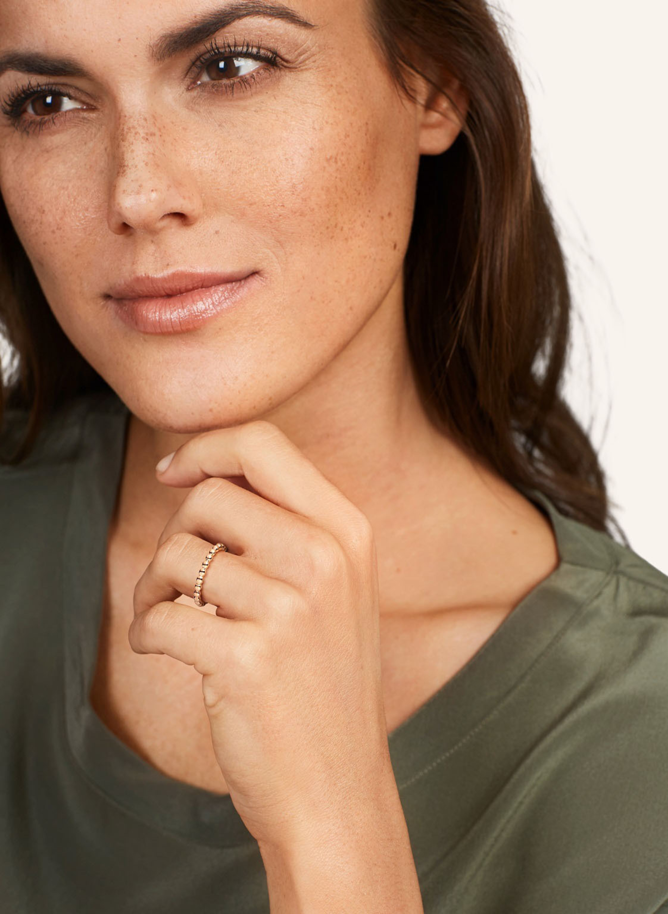 Thumbnail - Wempe By Kim Ring Blu Xs rosegold