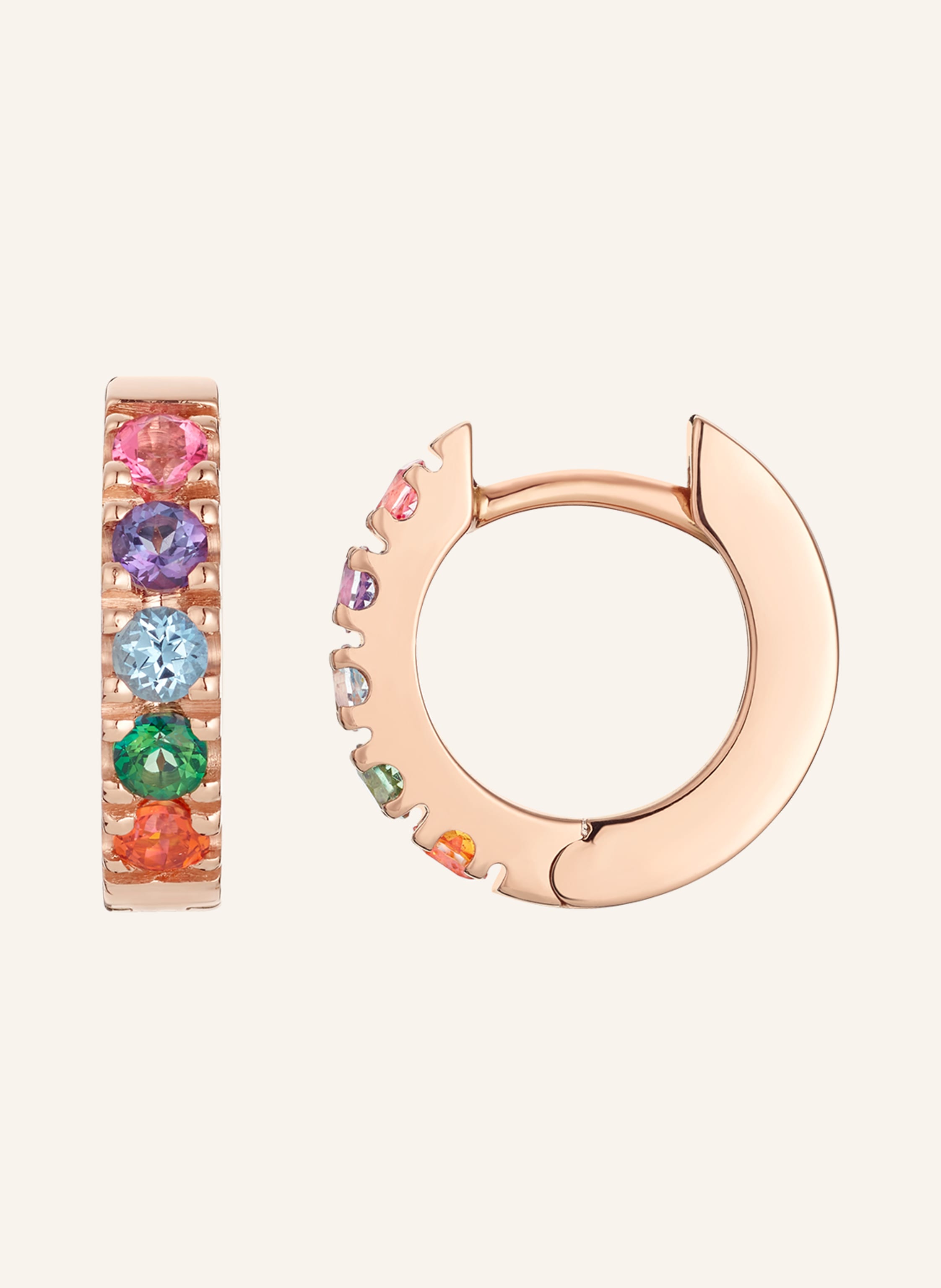 Wempe Wempe Fine Jewelry Creolen Twist rosegold in ROSÉGOLD