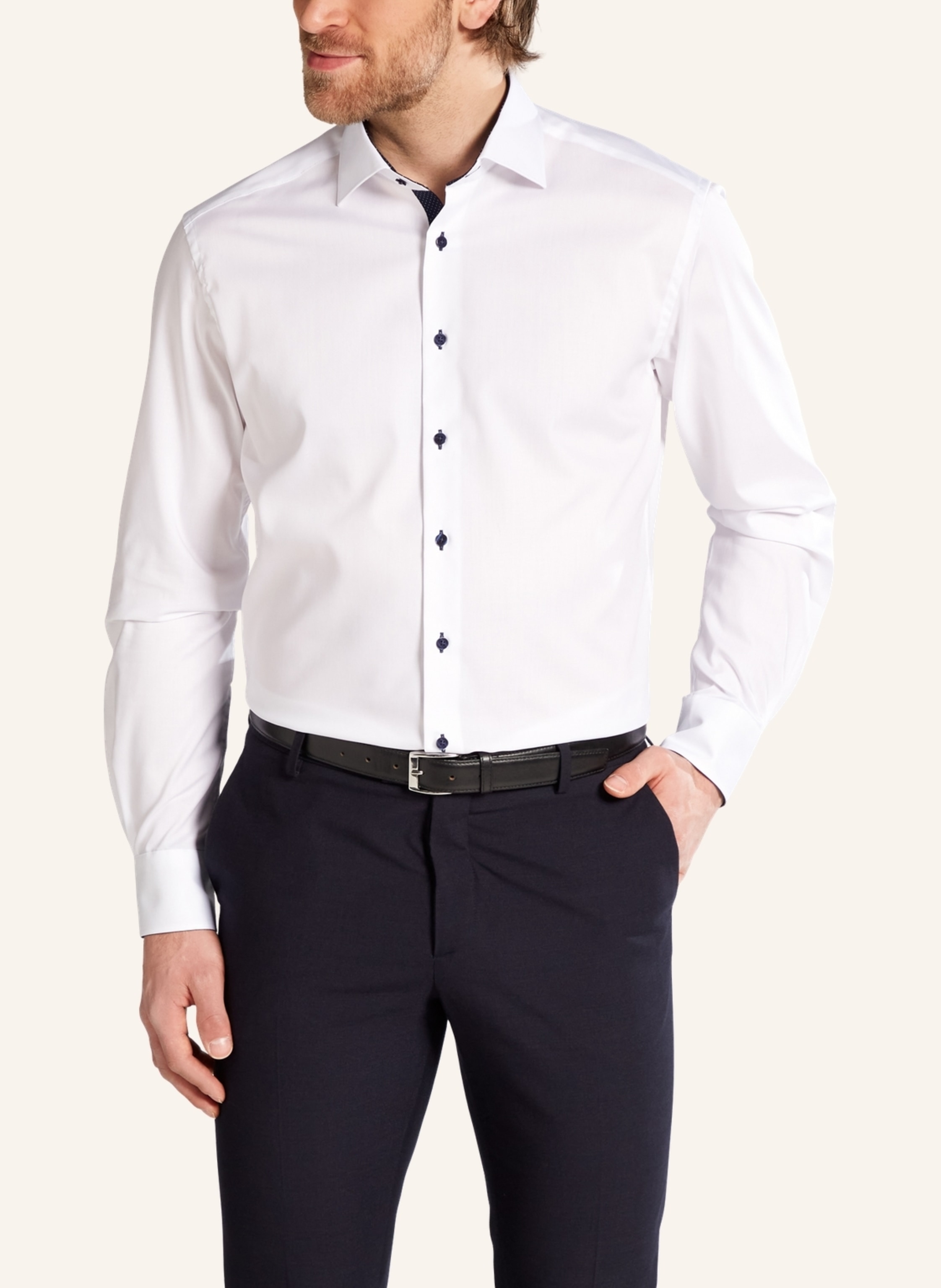 Thumbnail - Eterna Hemd Modern Fit weiss