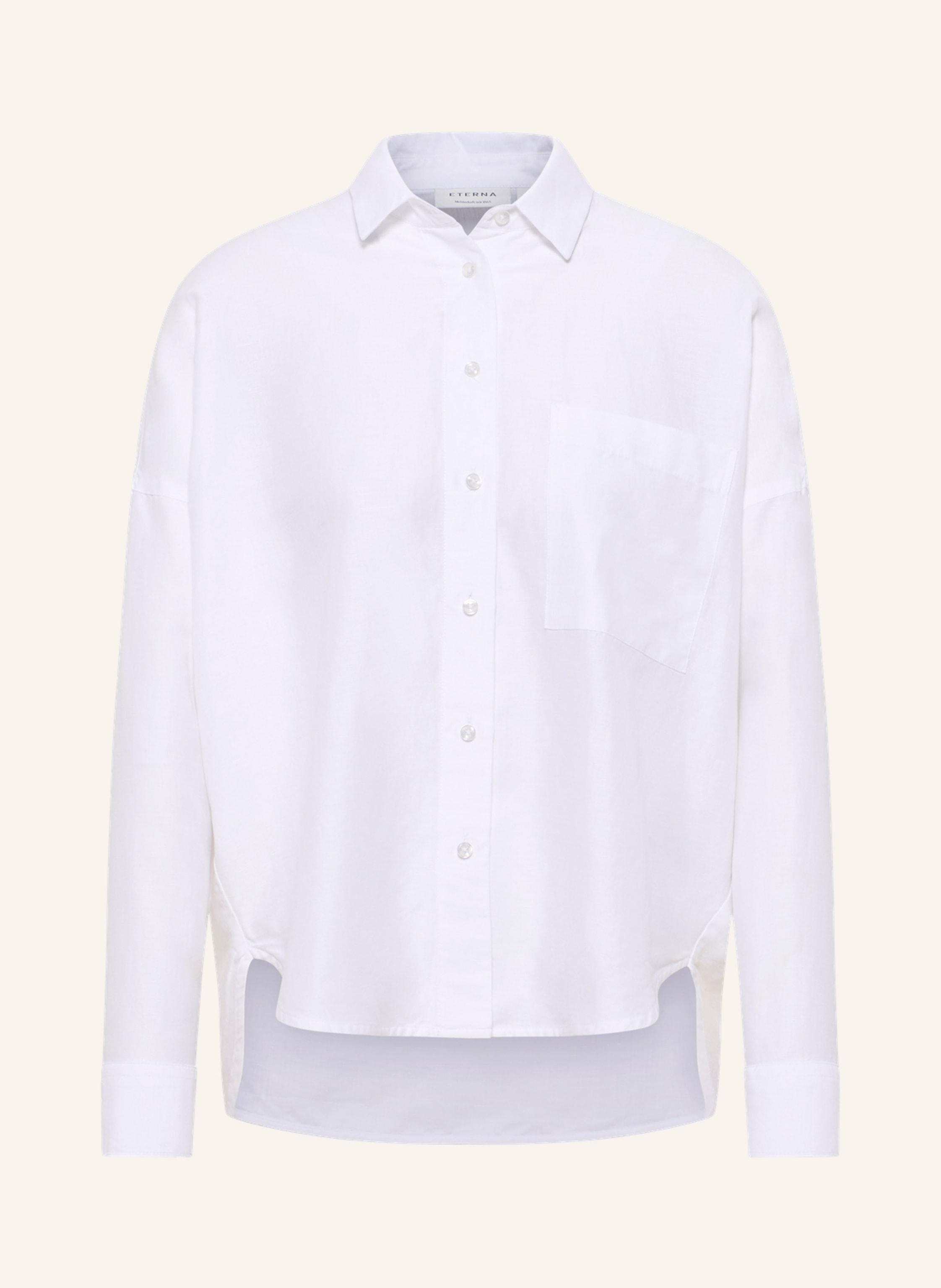 Eterna Bluse Oversize Fit weiss