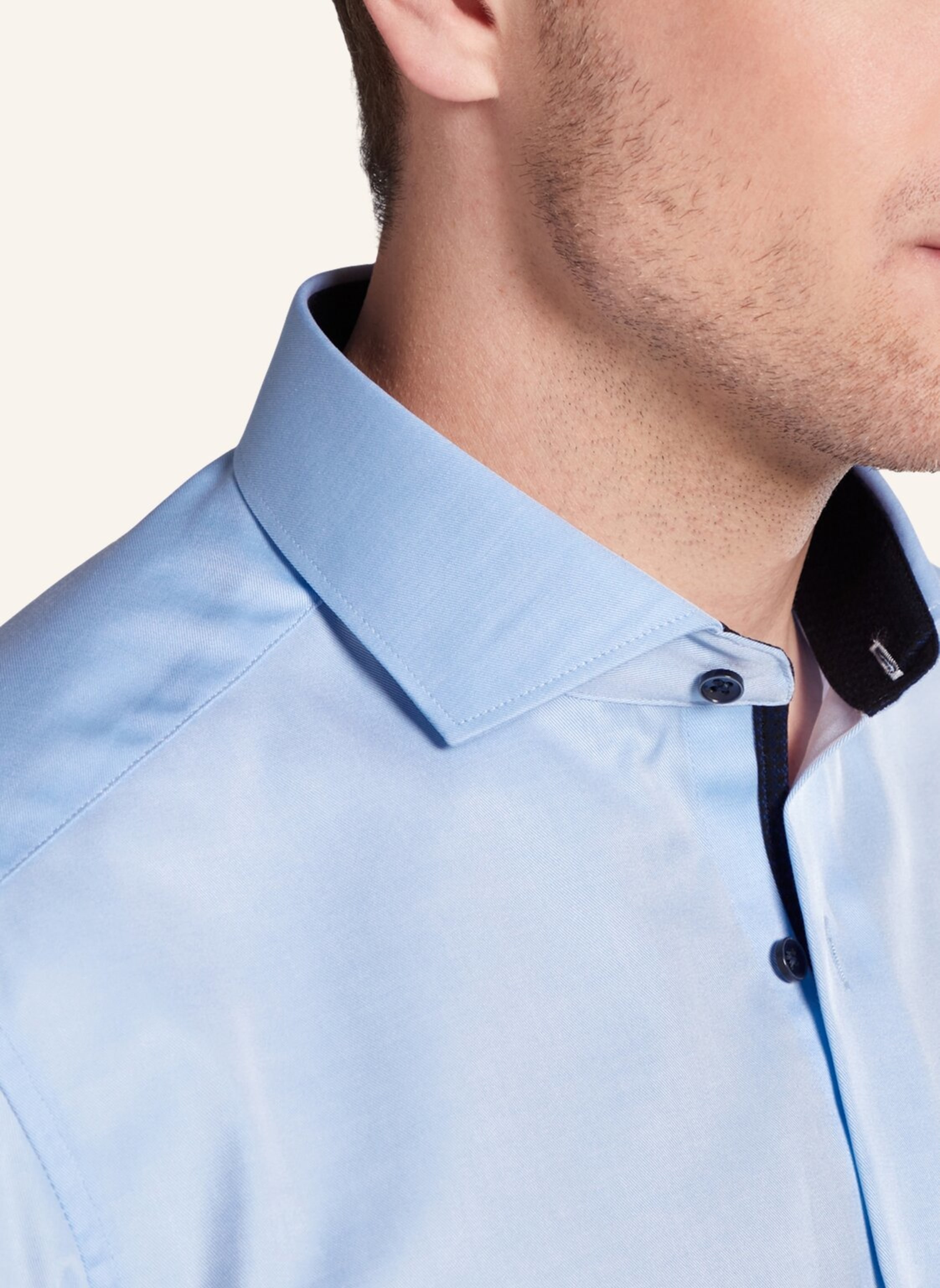 Thumbnail - Eterna Hemd Slim Fit blau