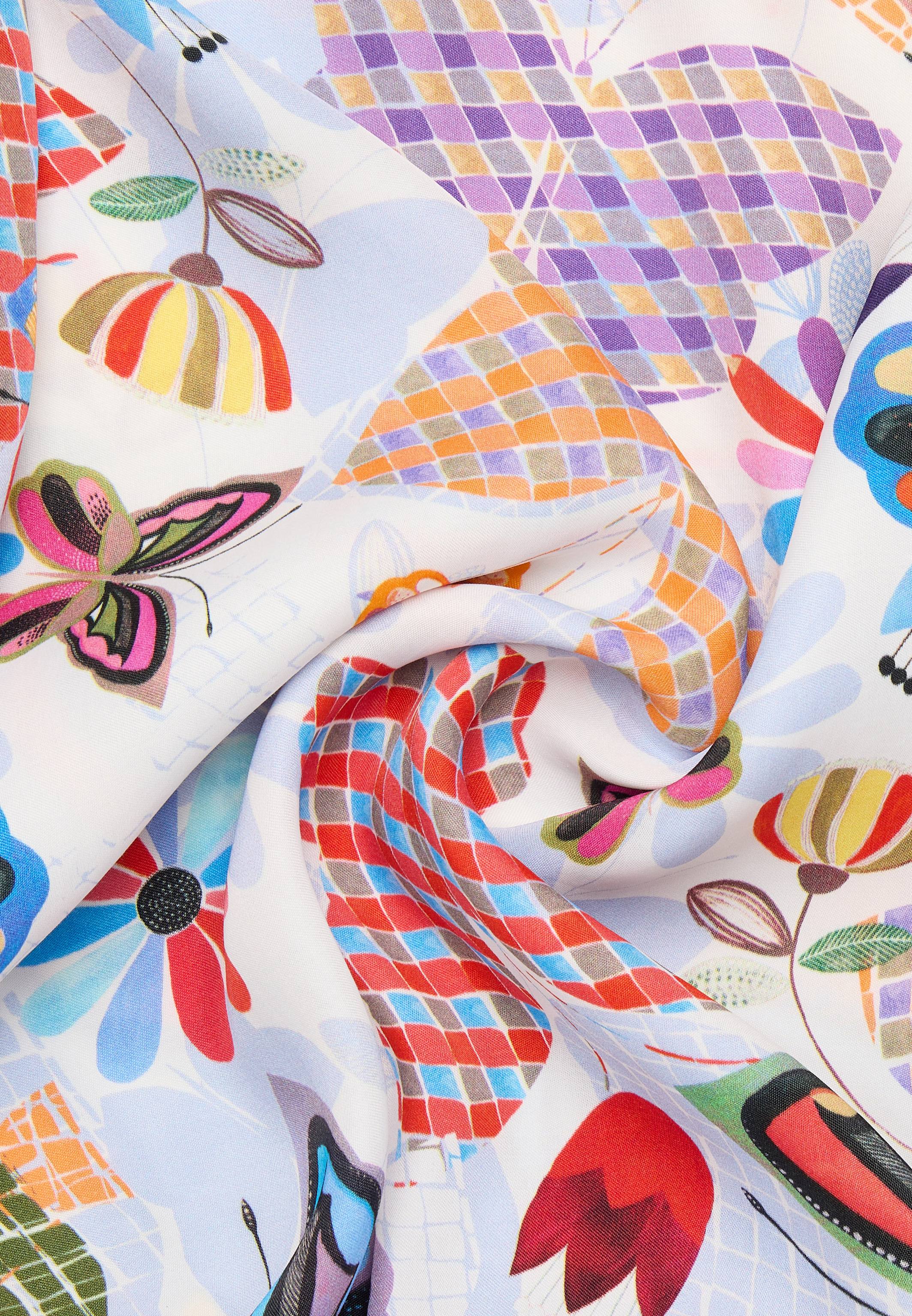 Thumbnail - Eterna Bluse Loose Fit blau