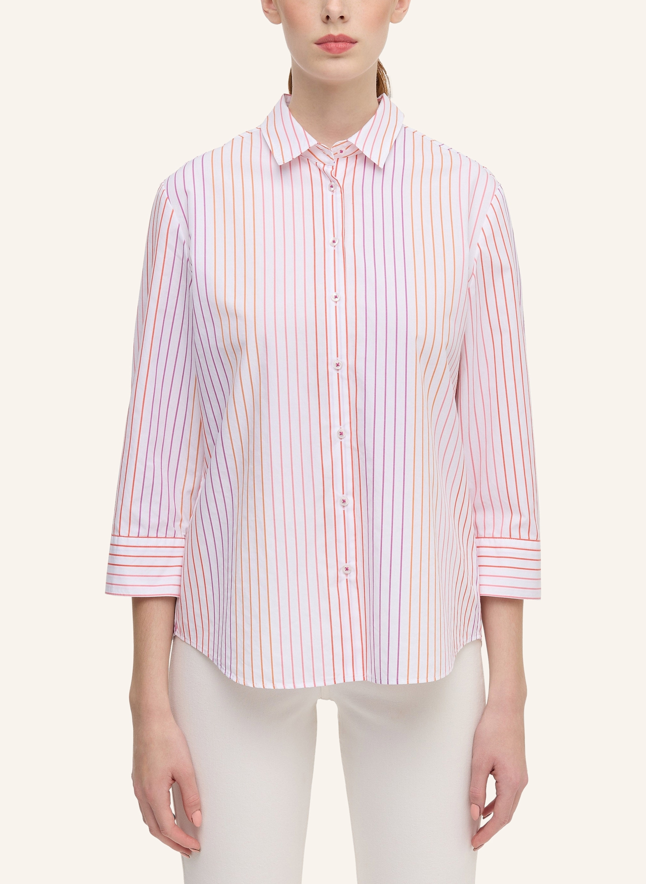 Thumbnail - Eterna Bluse Regular Fit pink