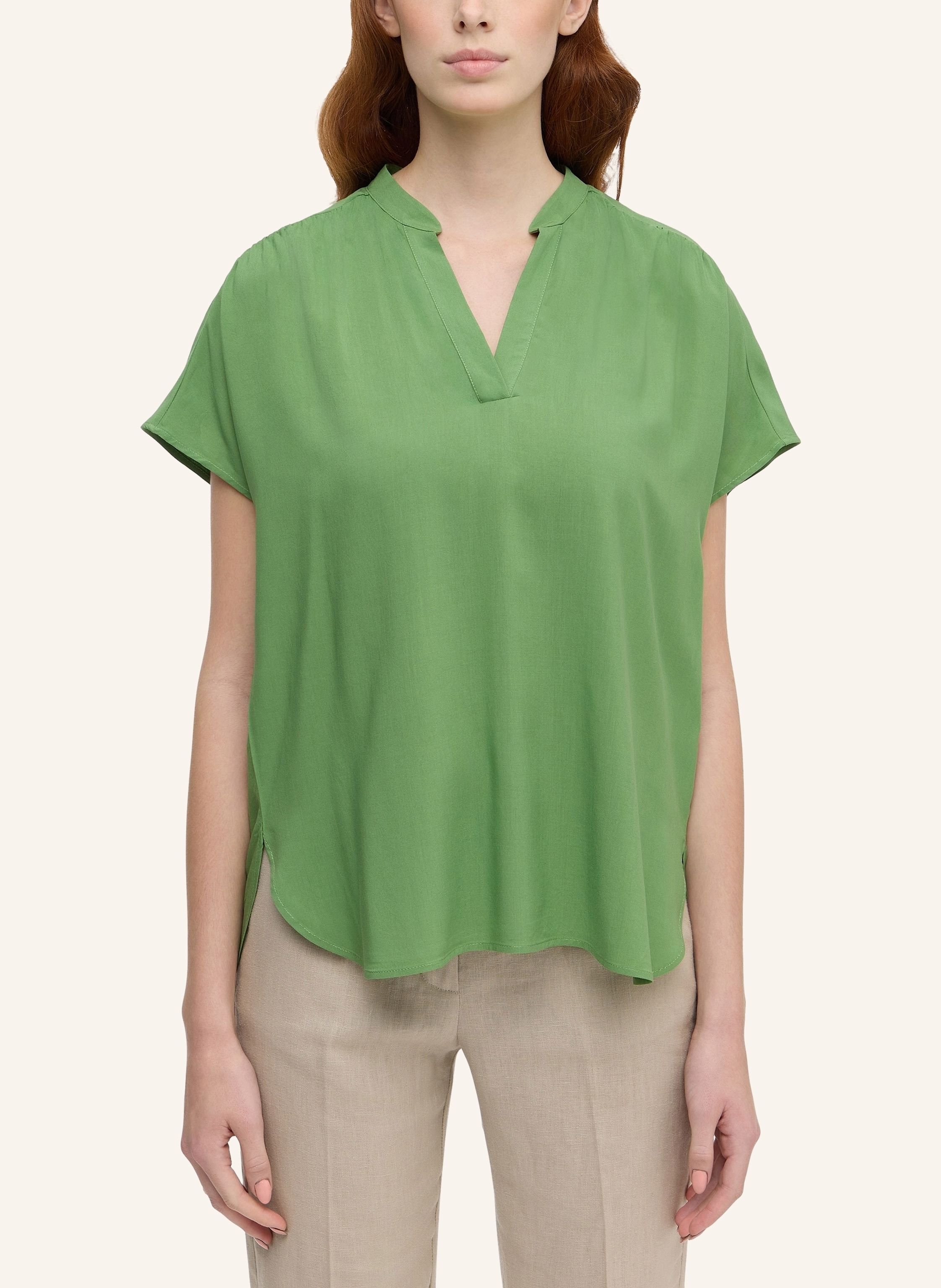 Thumbnail - Eterna Bluse Loose Fit gruen