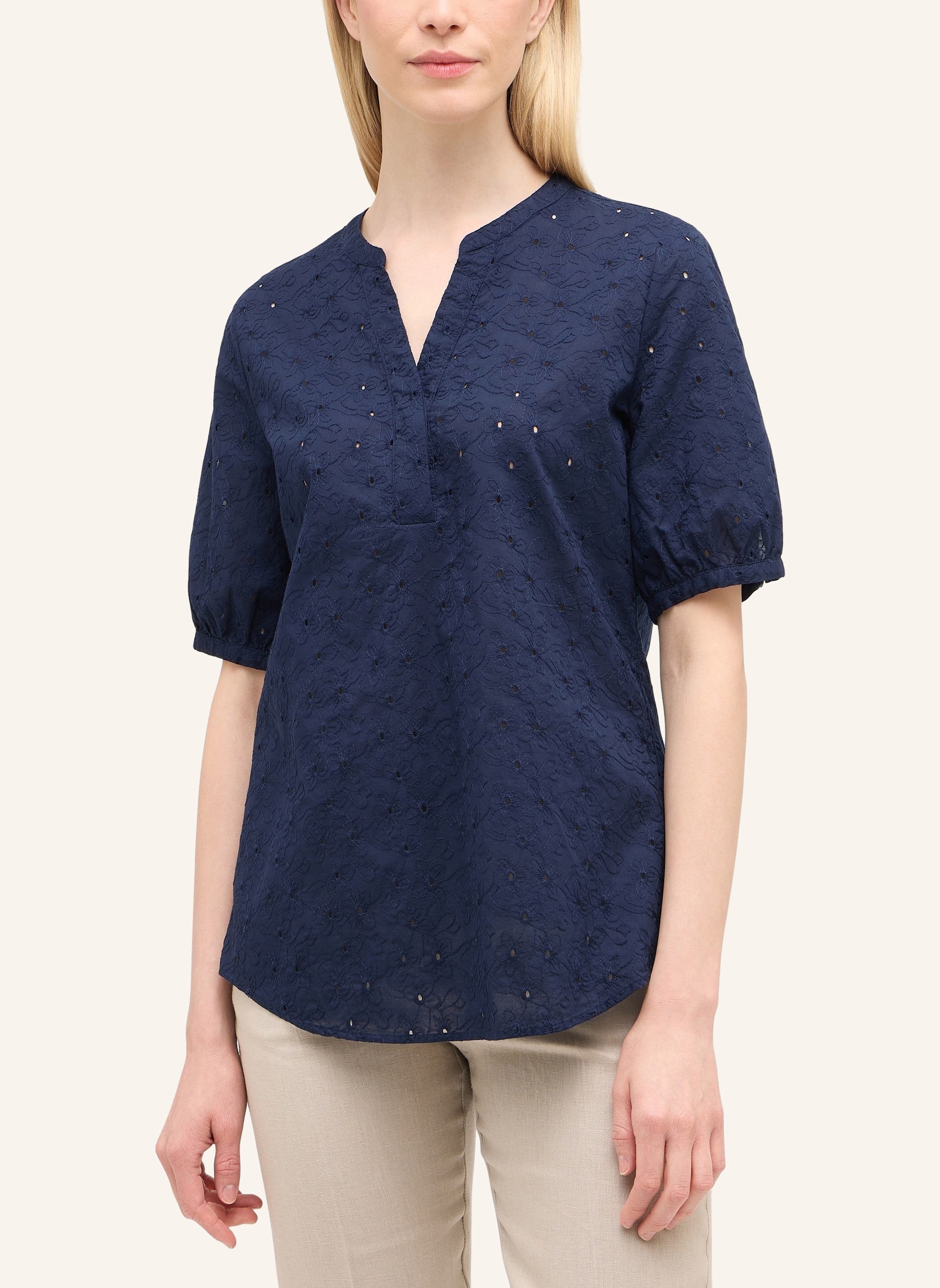 Thumbnail - Eterna Bluse Regular Fit blau