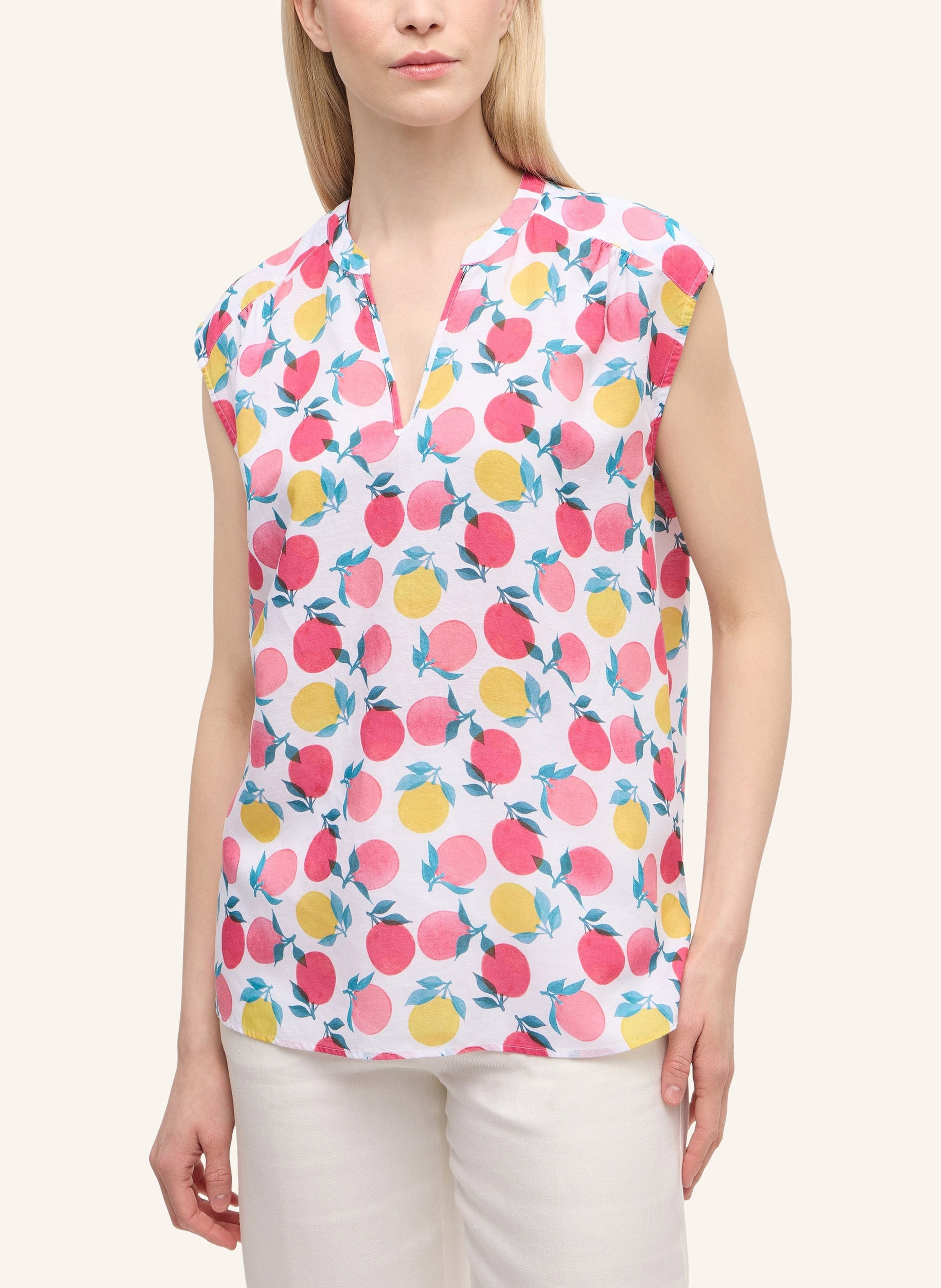 Thumbnail - Eterna Bluse Loose Fit pink