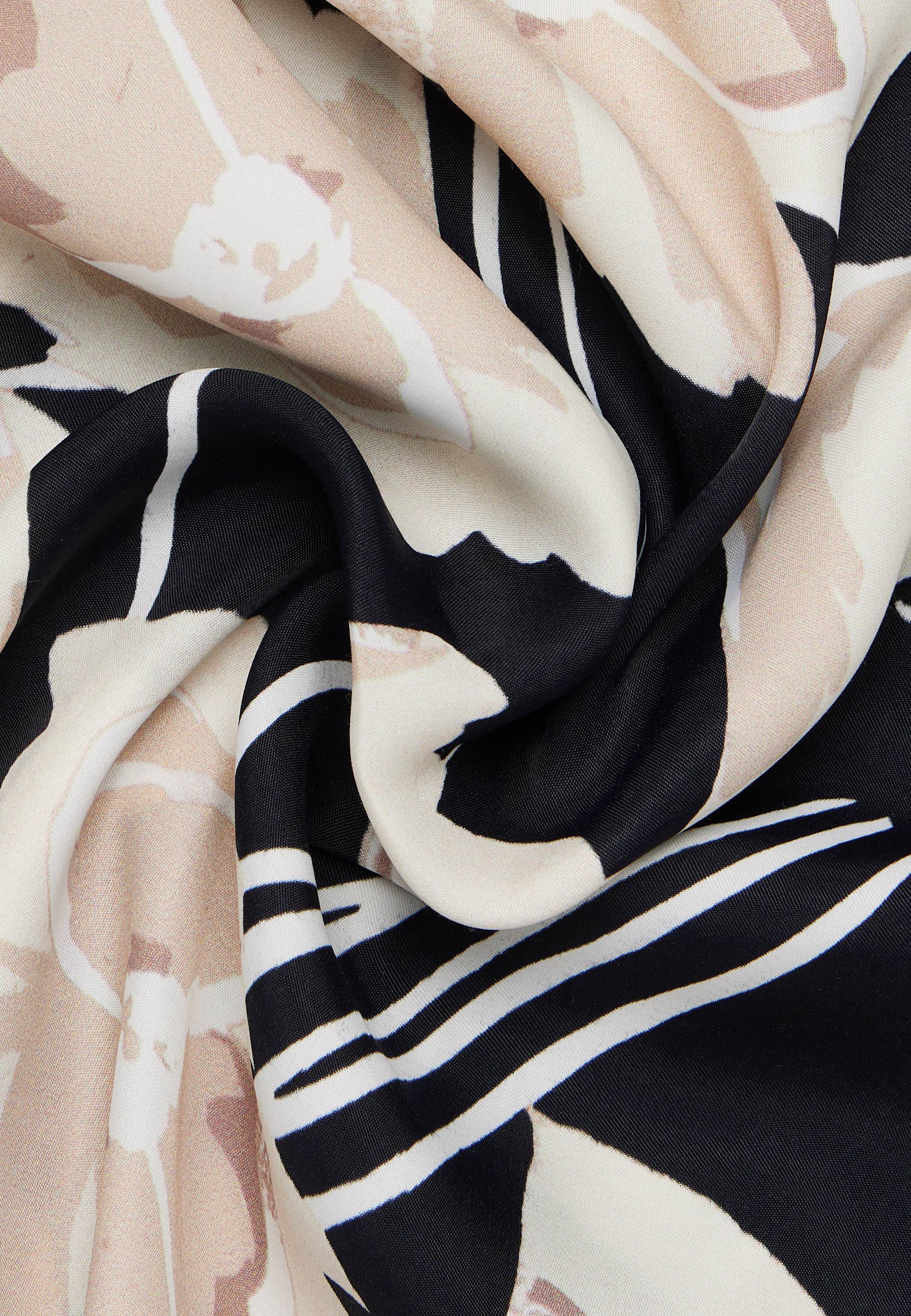 Thumbnail - Eterna Hemdbluse Aus Satin schwarz