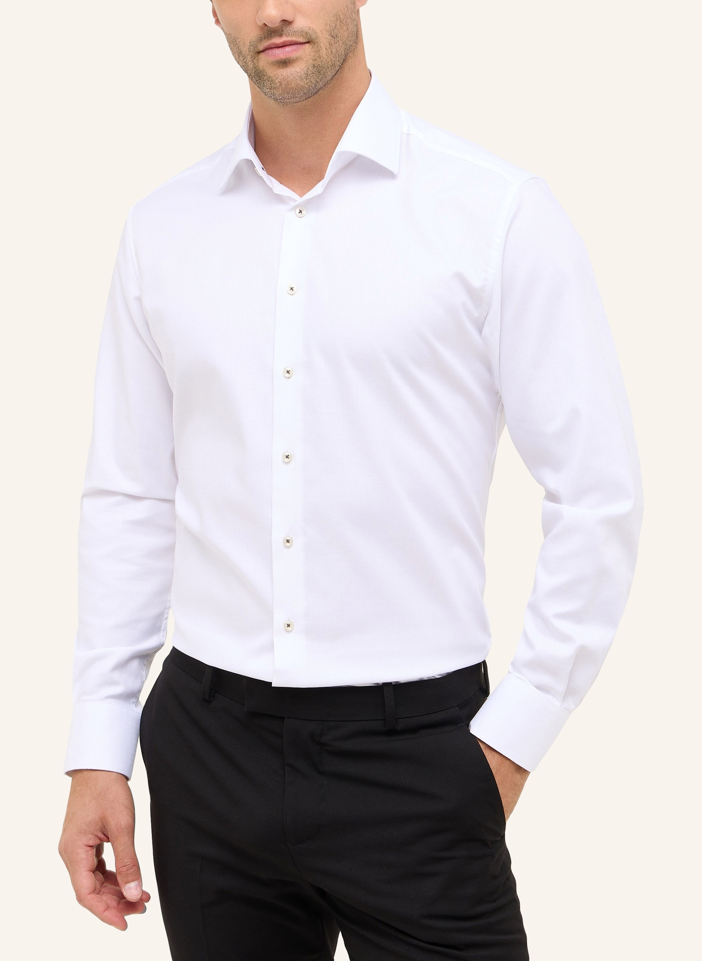 Thumbnail - Eterna Hemd Modern Fit weiss