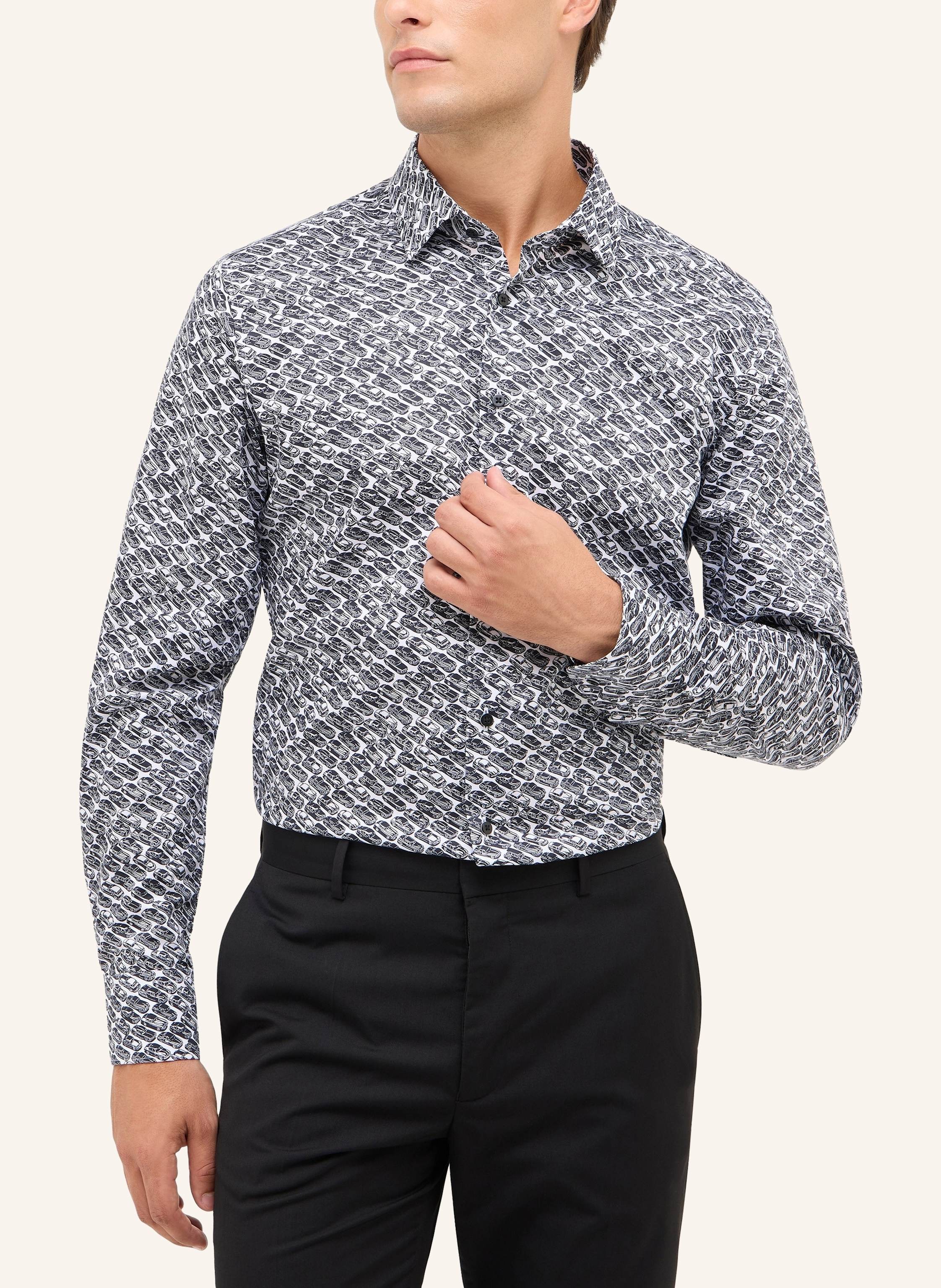 Thumbnail - Eterna Hemd Slim Fit schwarz