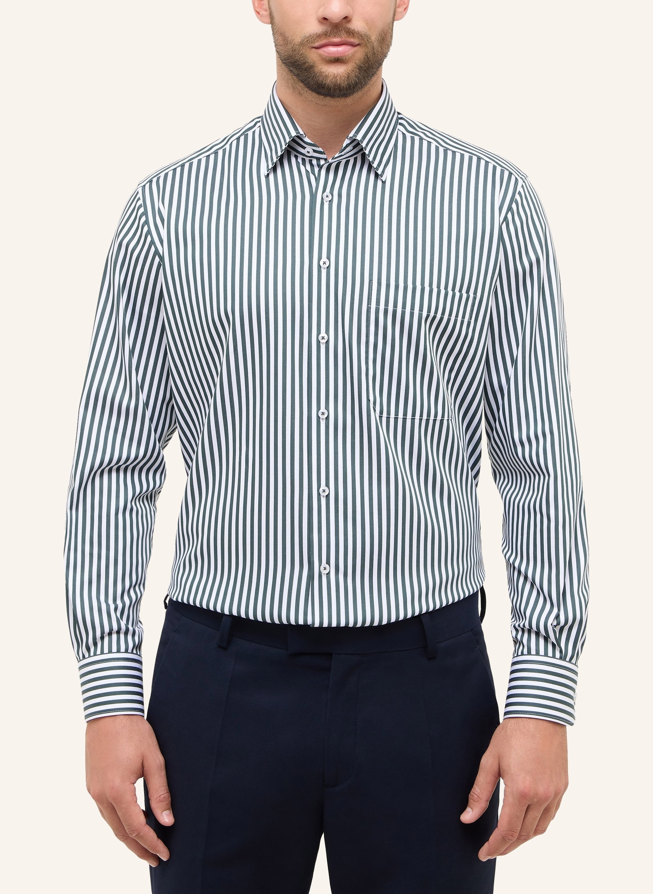 Thumbnail - Eterna Hemd Comfort Fit gruen