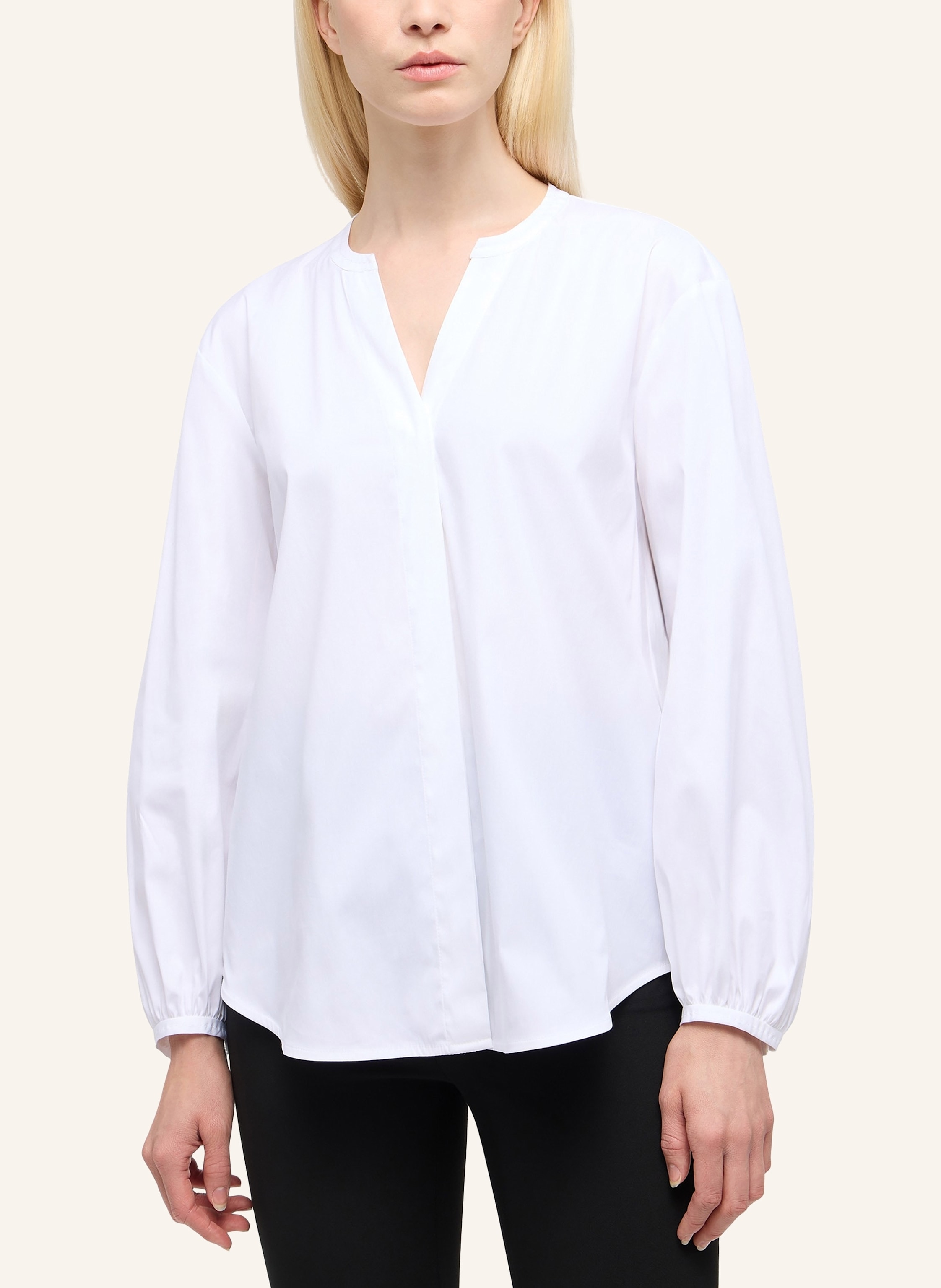 Thumbnail - 1863 By Eterna Bluse Oversize Fit weiss