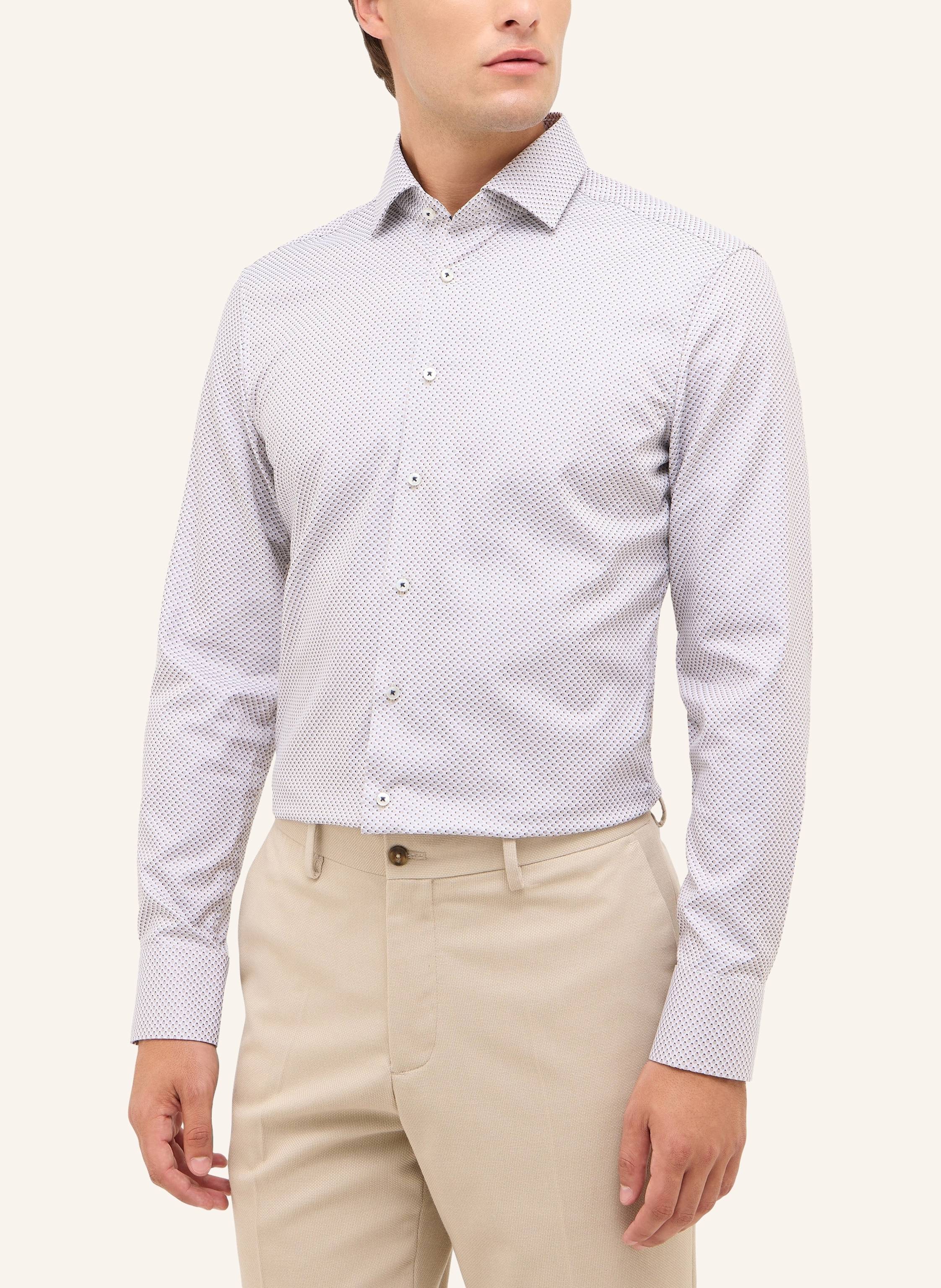 Thumbnail - 1863 By Eterna Hemd Slim Fit braun