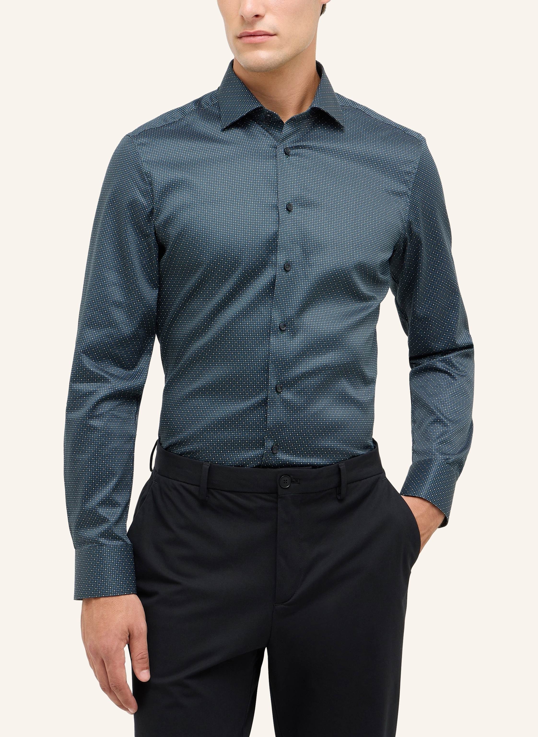 Thumbnail - Eterna Hemd Slim Fit gruen