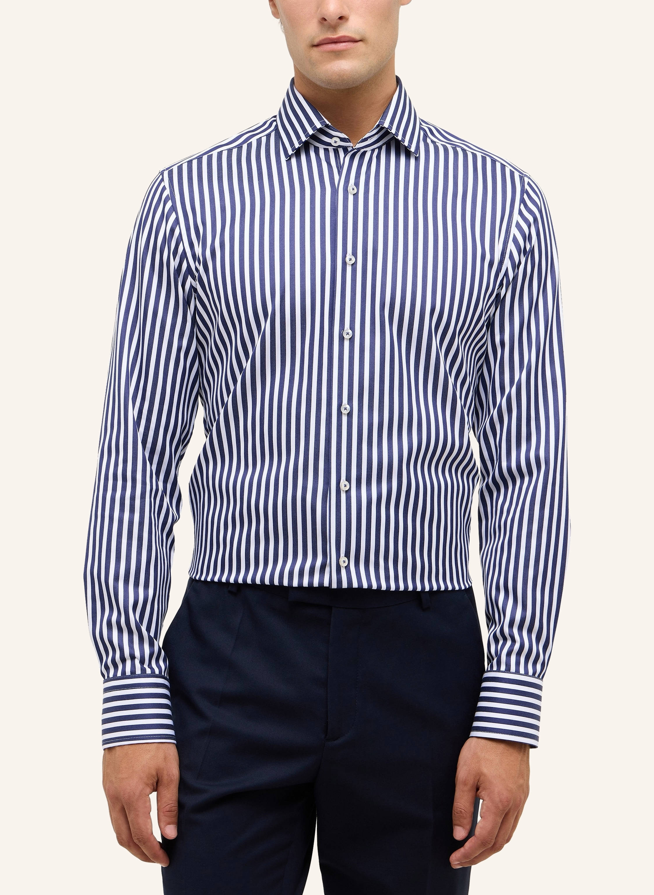 Thumbnail - 1863 By Eterna Hemd Slim Fit blau