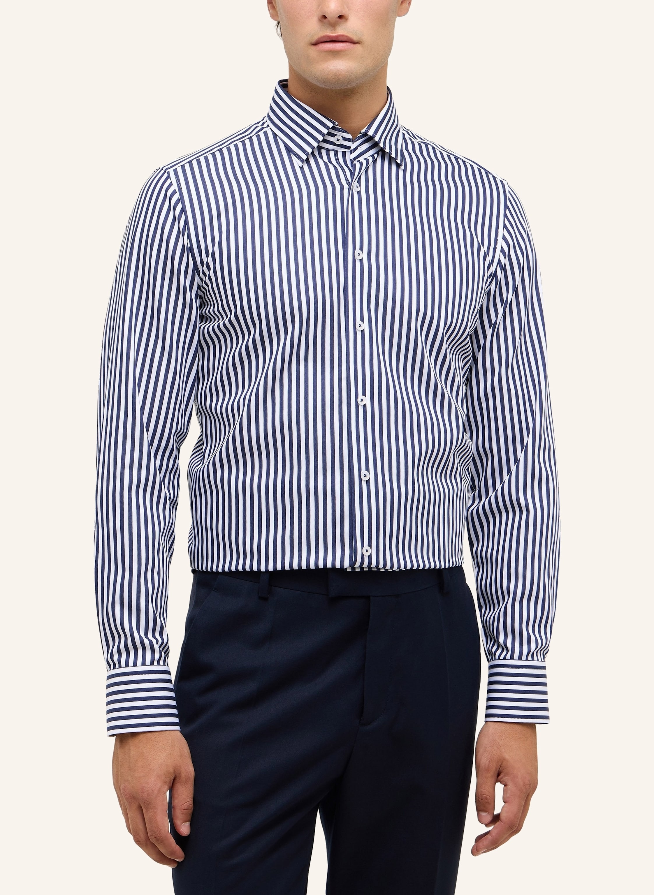 Thumbnail - Eterna Hemd Slim Fit blau